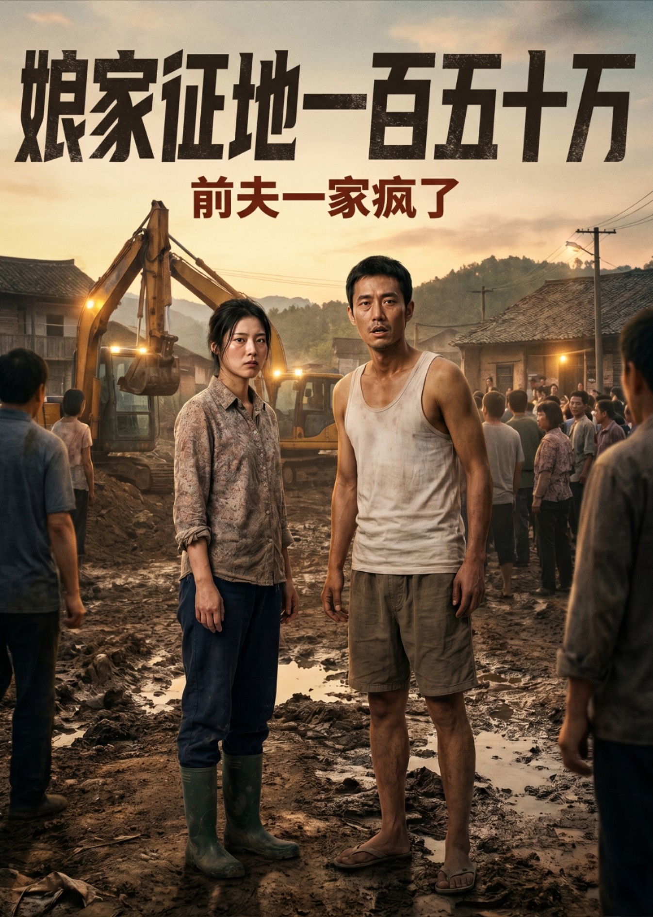 娘家征地一百五十万，前夫一家疯了