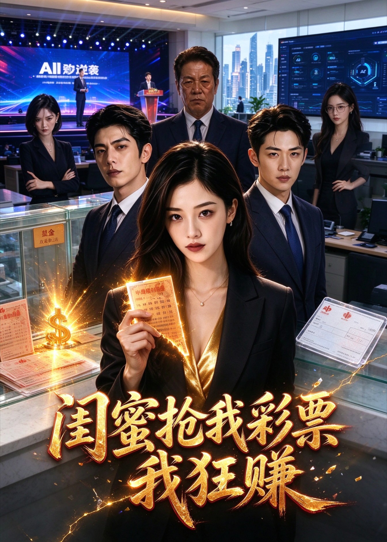 闺蜜抢我彩票我狂赚封面图