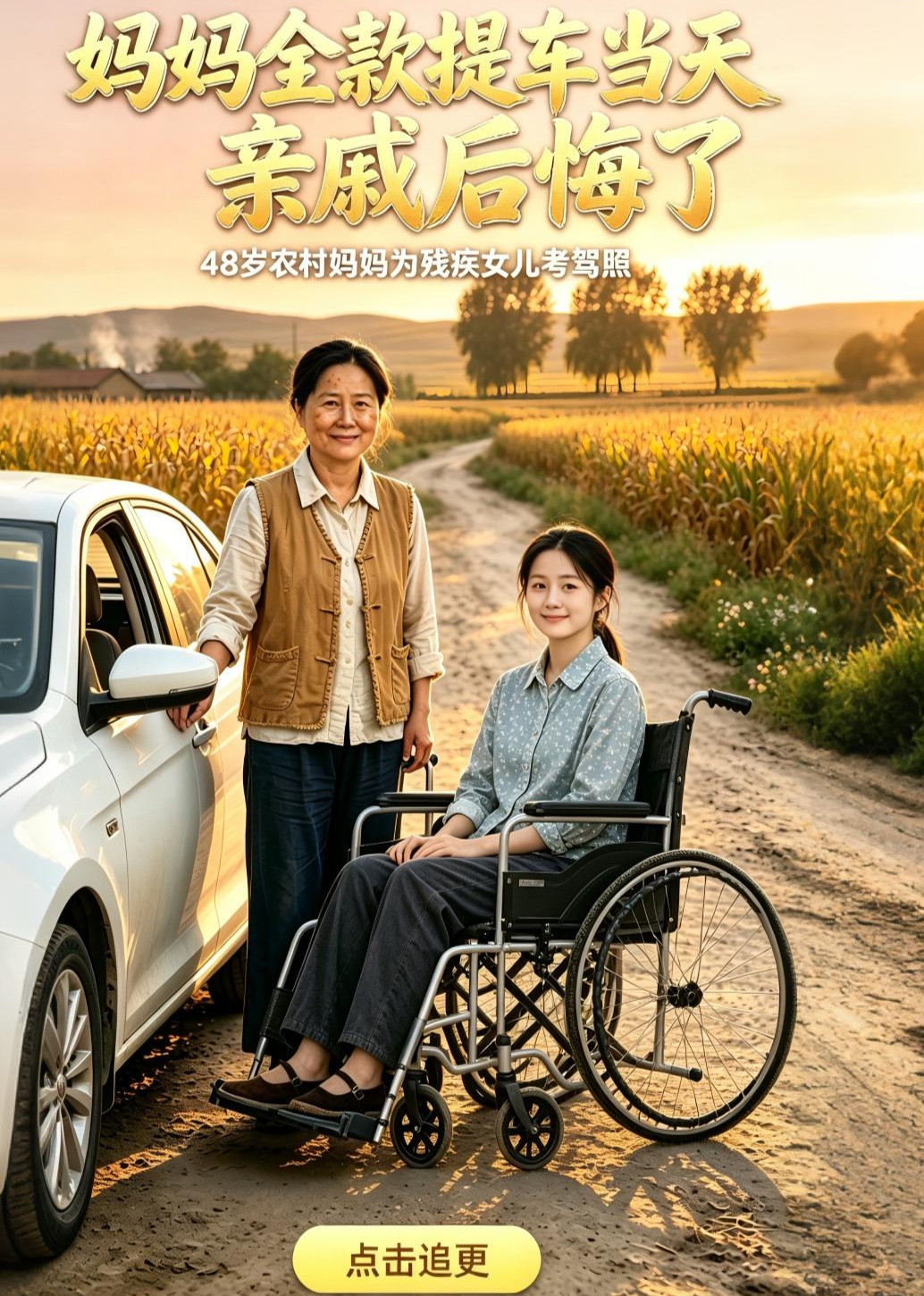 妈妈全款提车当天亲戚后悔了封面图