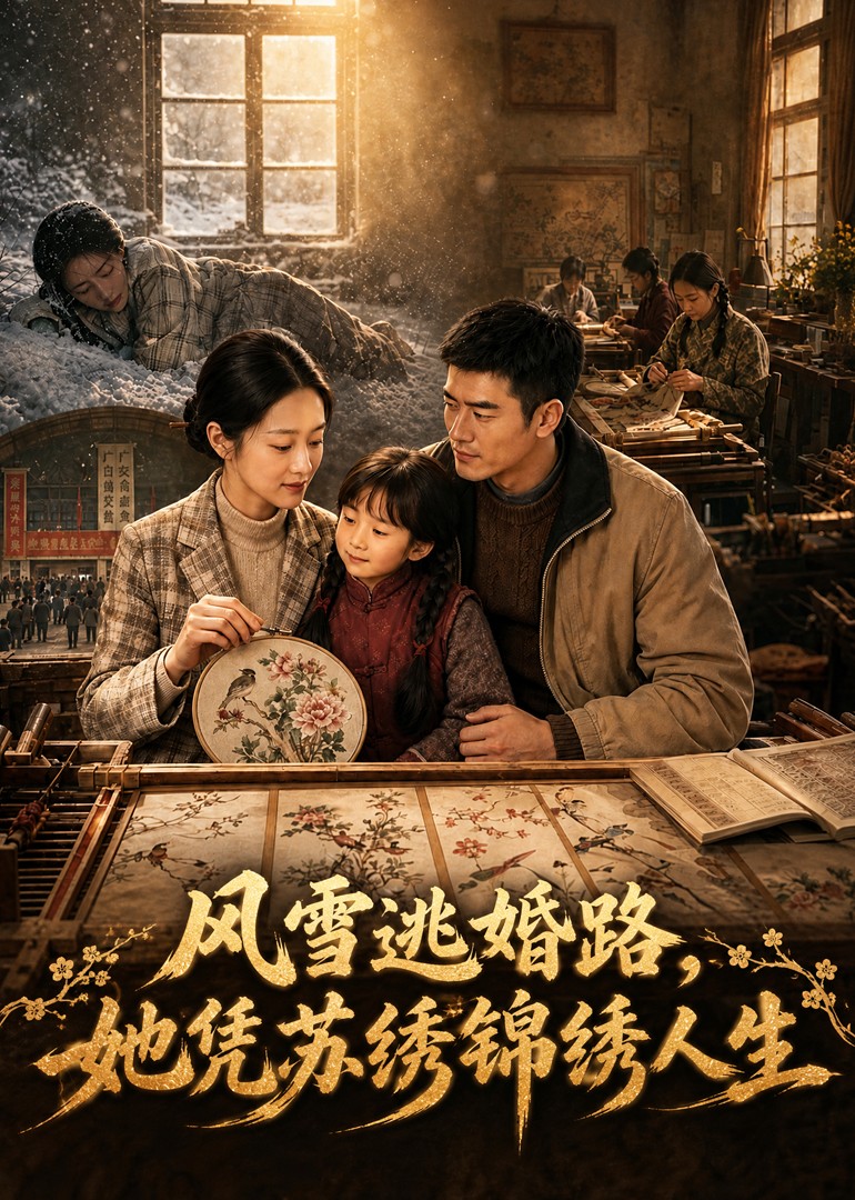 风雪逃婚路，她凭苏绣锦绣人生封面图
