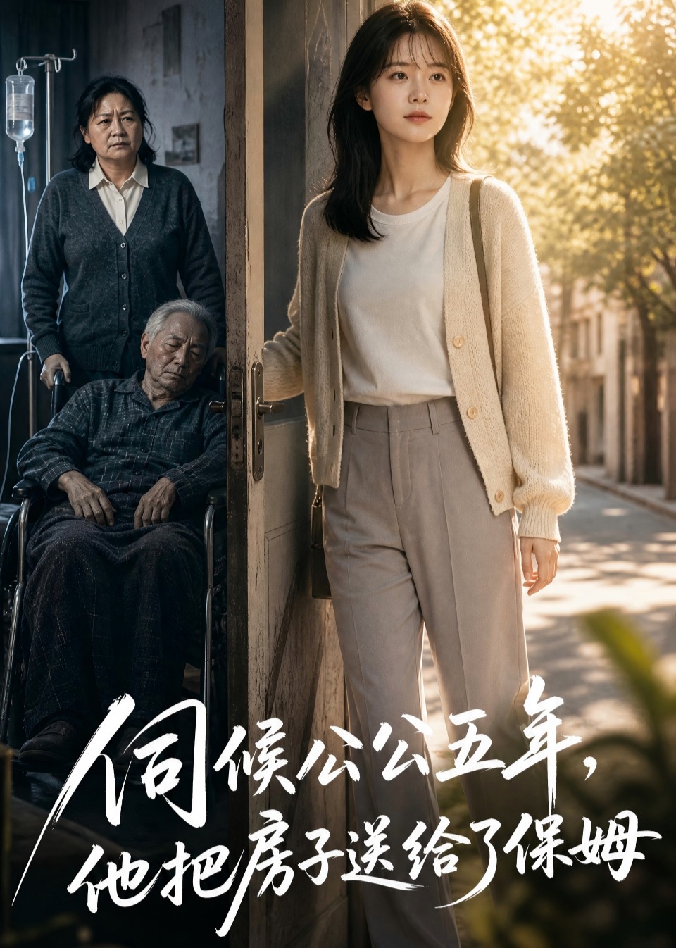 伺候公公五年，他把房子送给了保姆