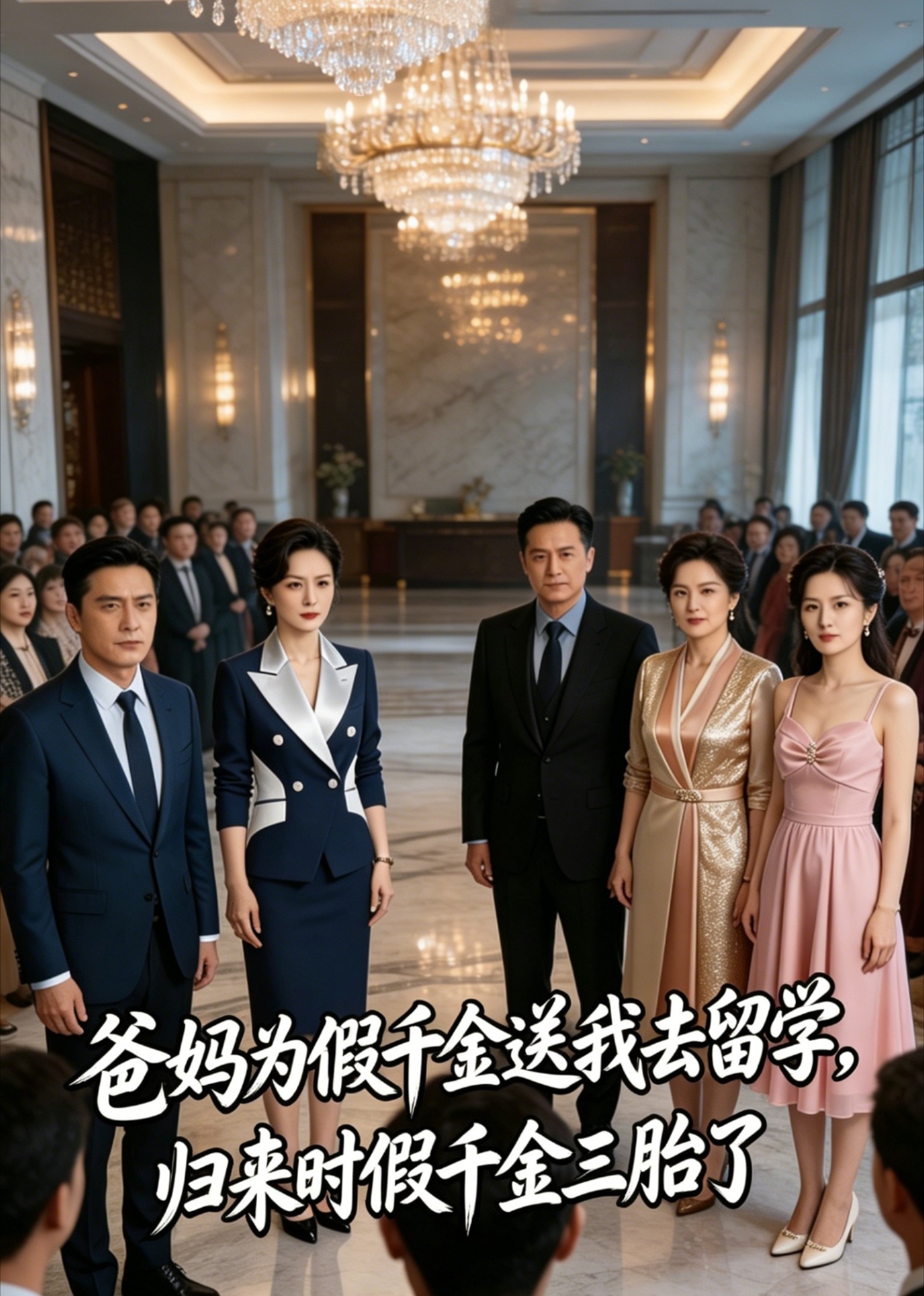 爸妈为假千金送我去留学,归来时假千金三胎了