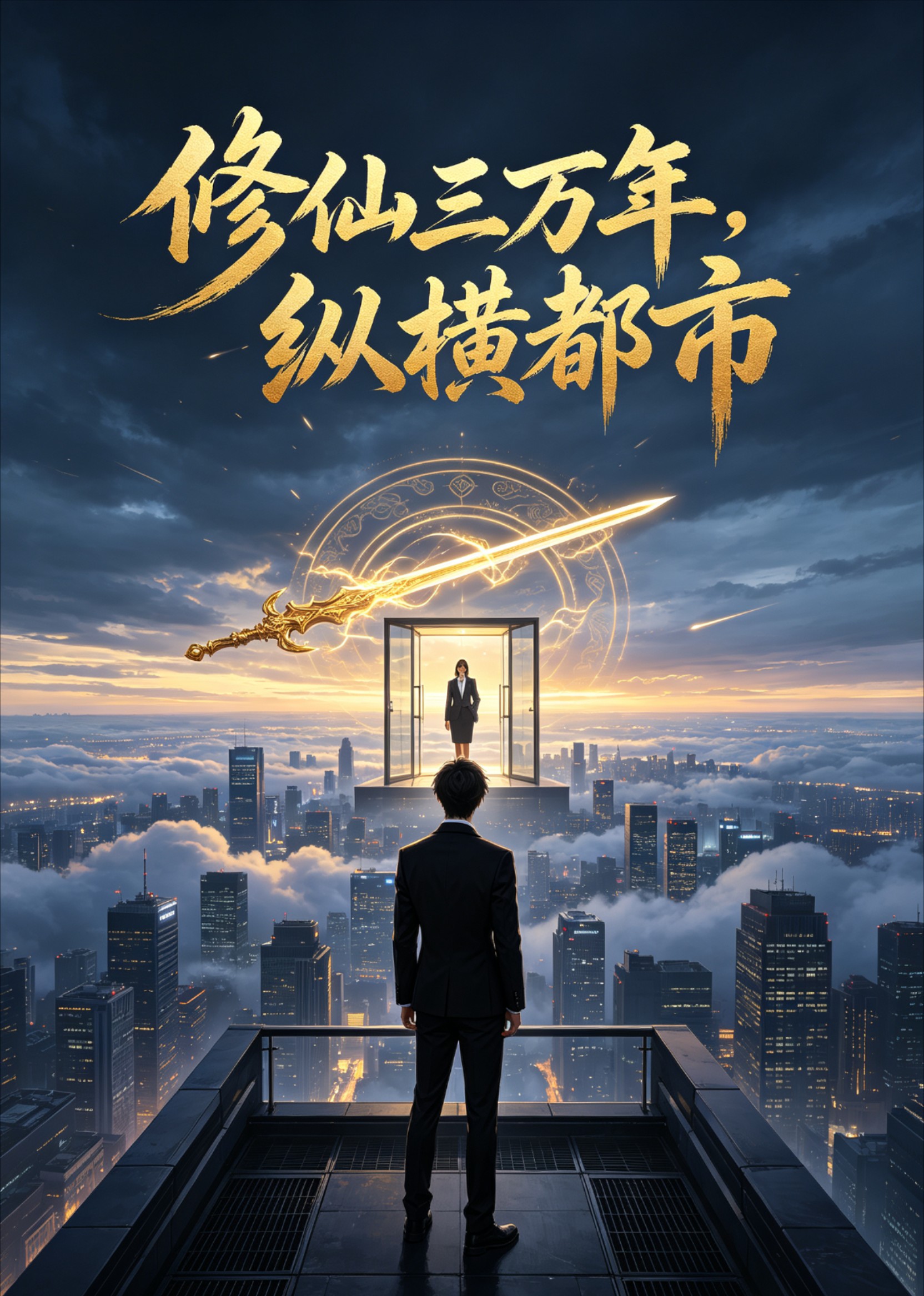 修仙三万年，纵横都市封面图