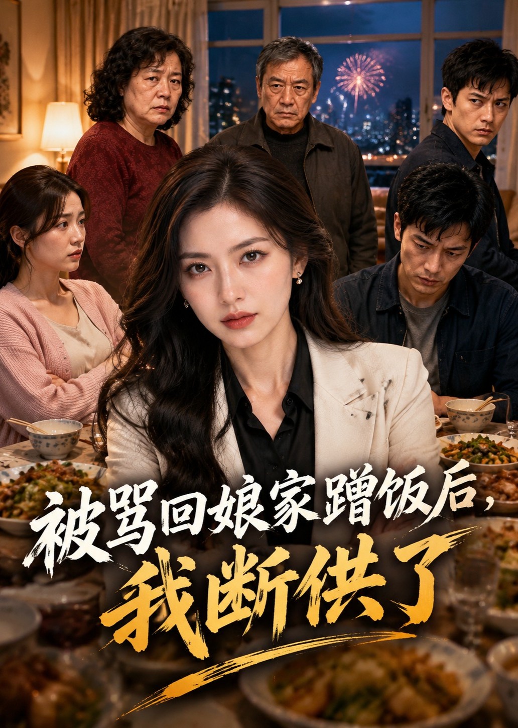 被骂回娘家蹭饭后，我断供了封面图