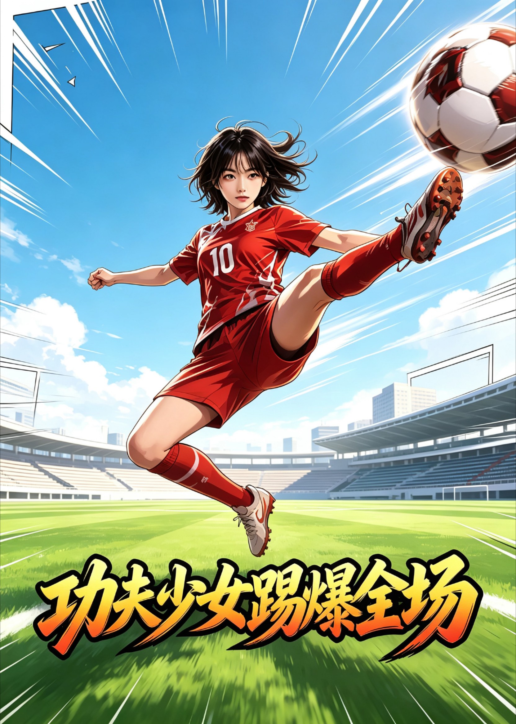 功夫少女踢爆全场