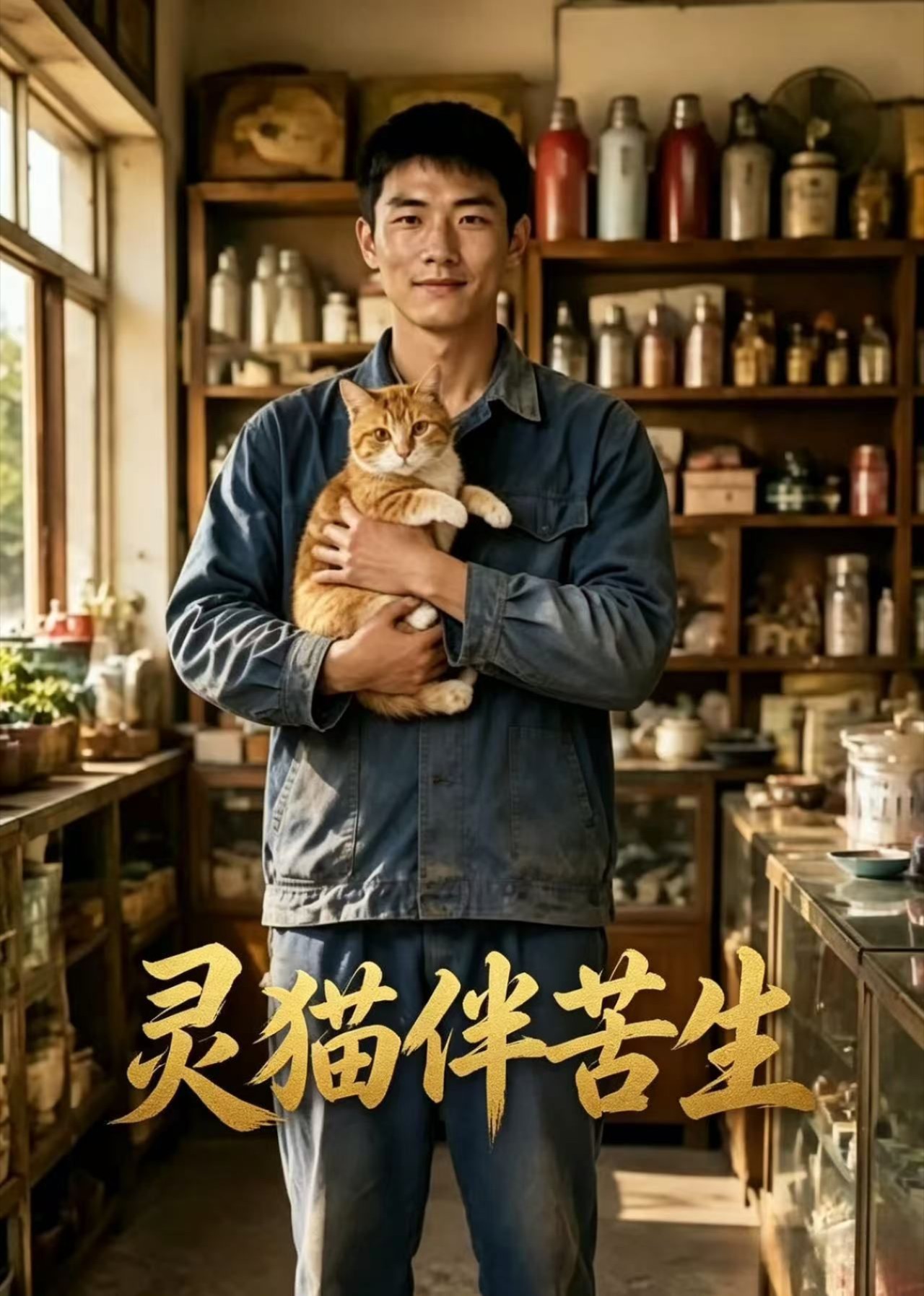 灵猫伴苦生
