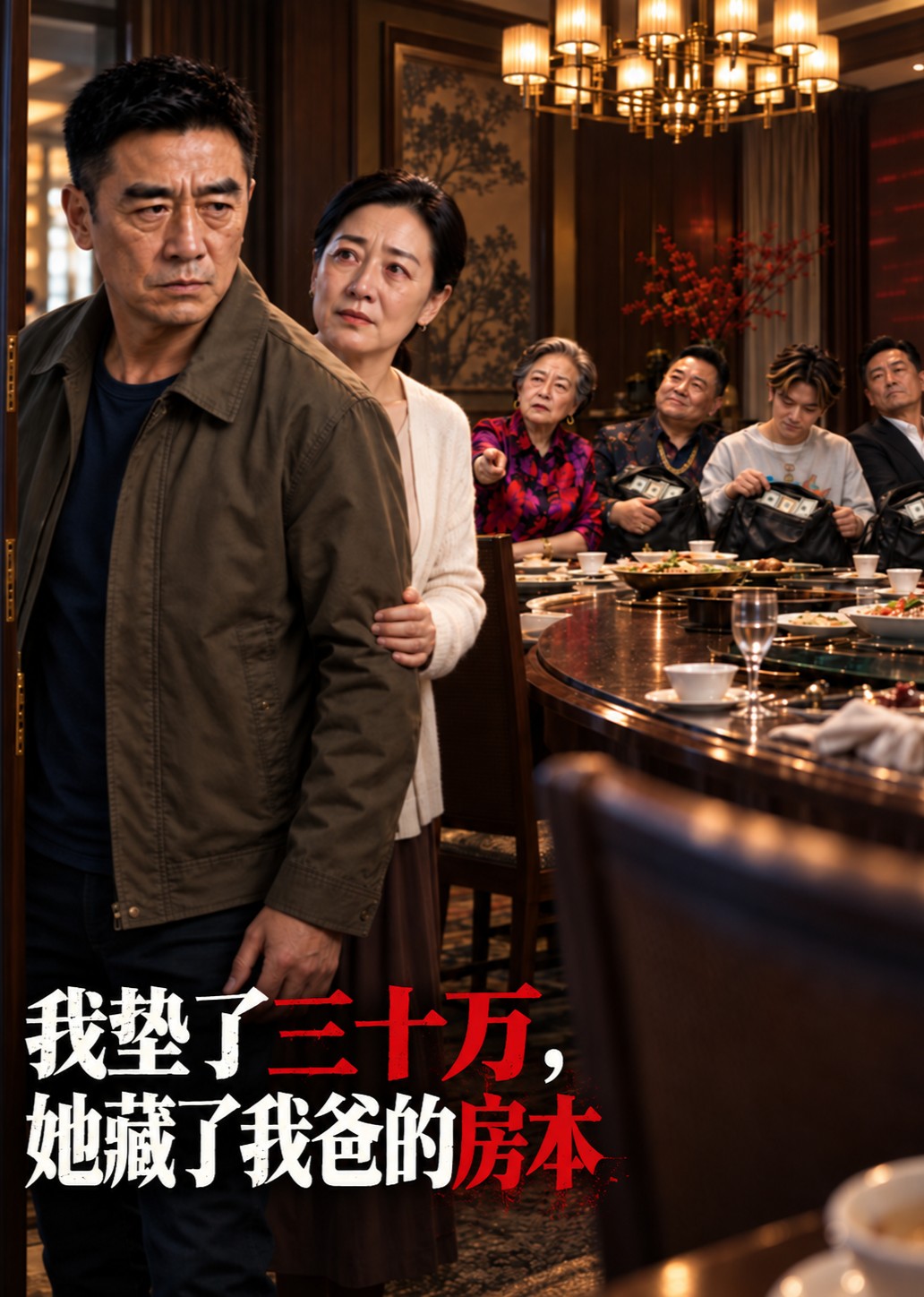 我垫了三十万，她藏了我爸的房本封面图
