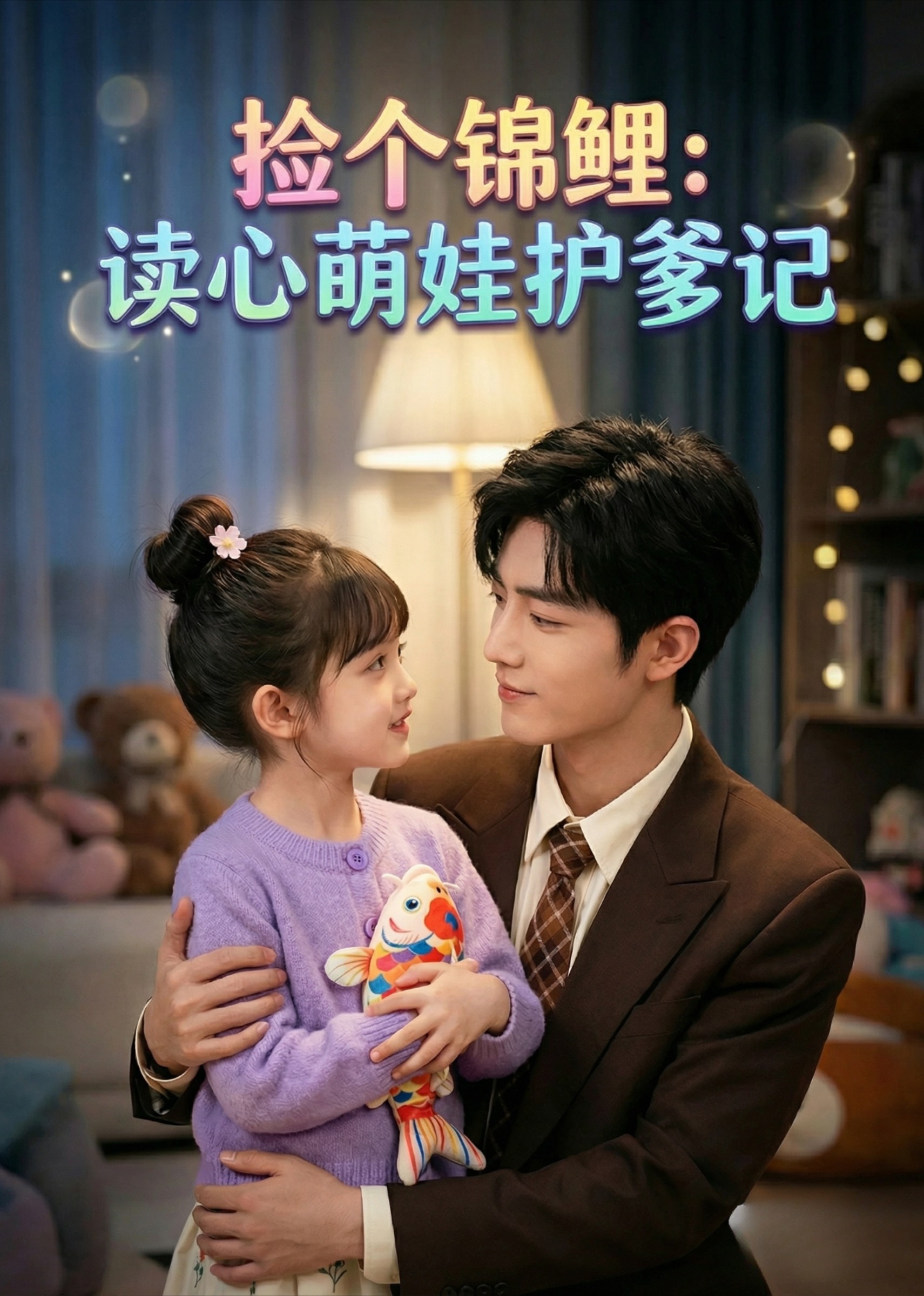 捡个锦鲤： 读心萌娃护爹记封面图