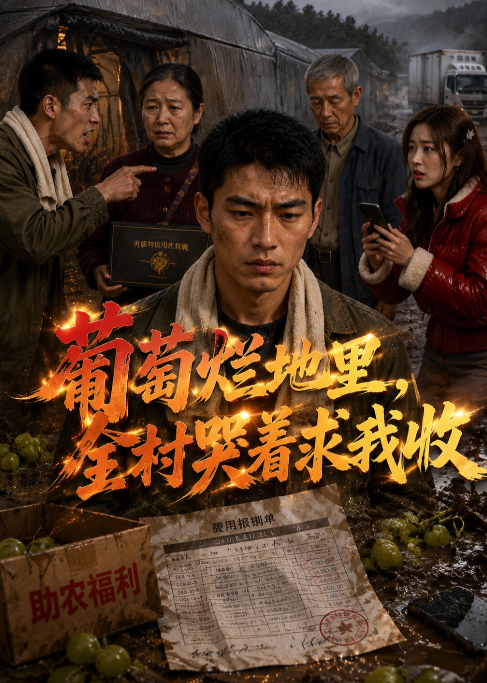 葡萄烂地里，全村哭着求我收