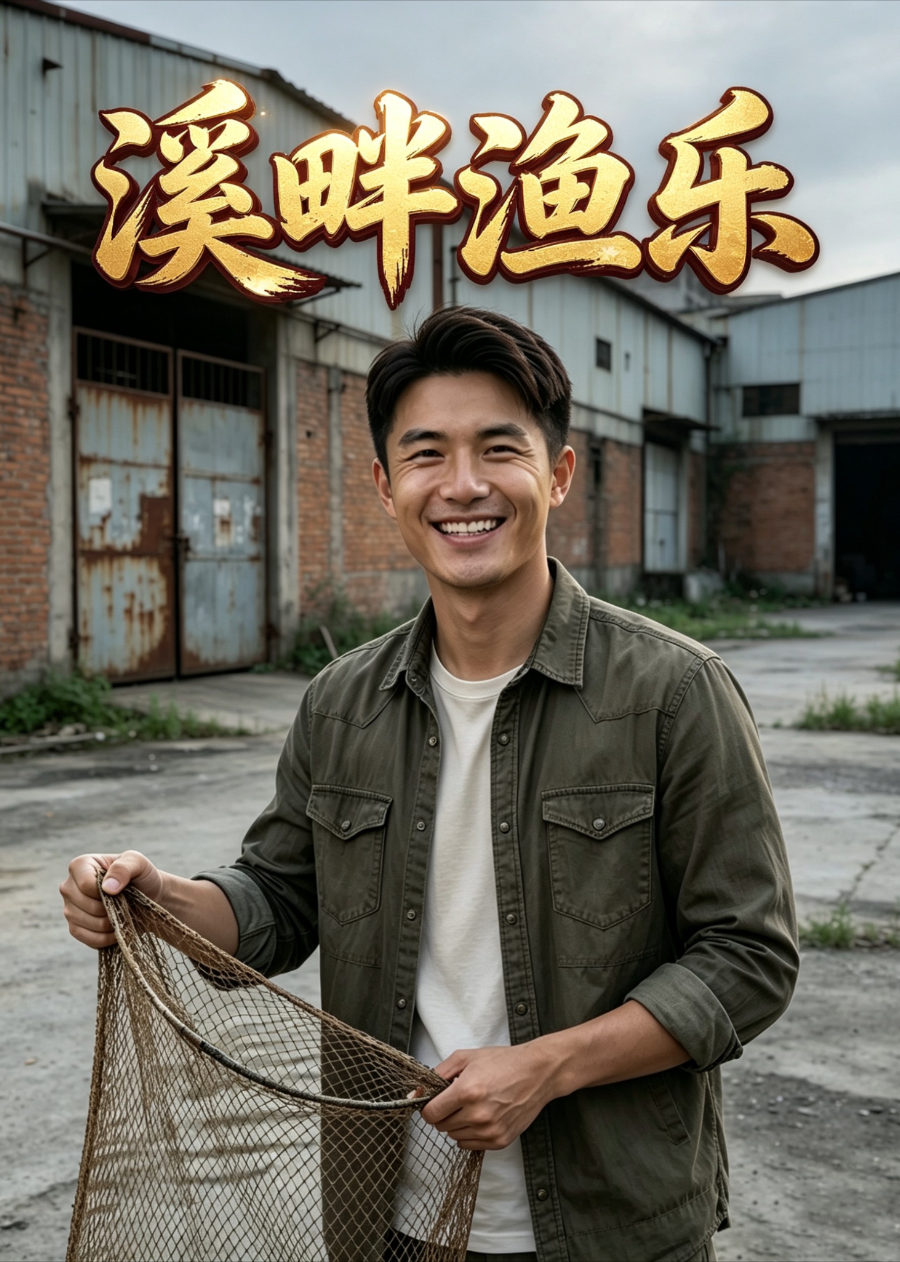溪畔渔乐