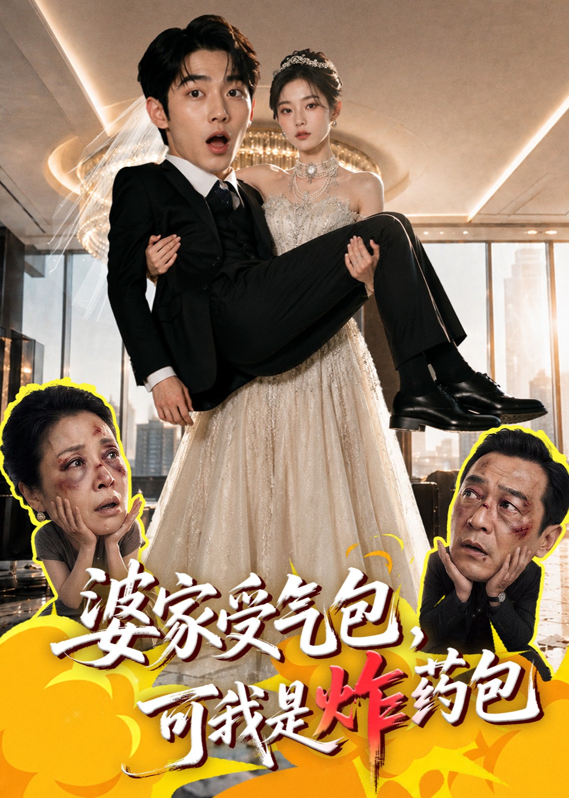 婆家受气包，可我是炸药包