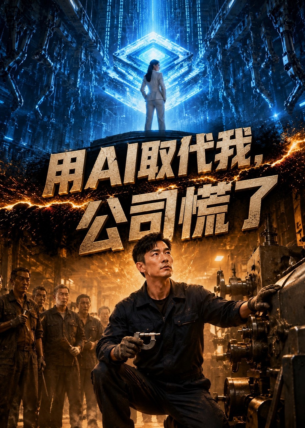 用AI取代我，公司慌了