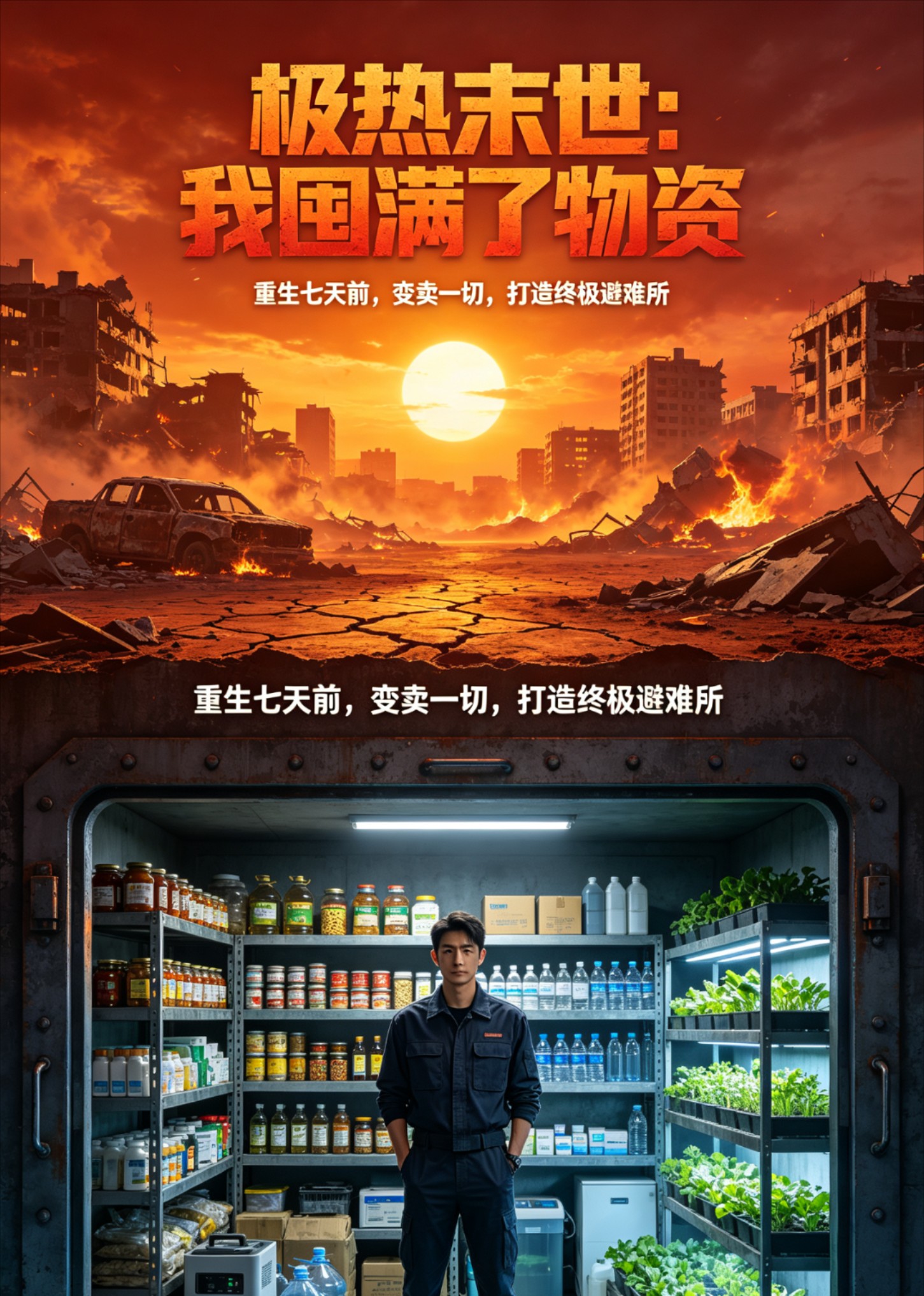 极热末世：我囤满了物资