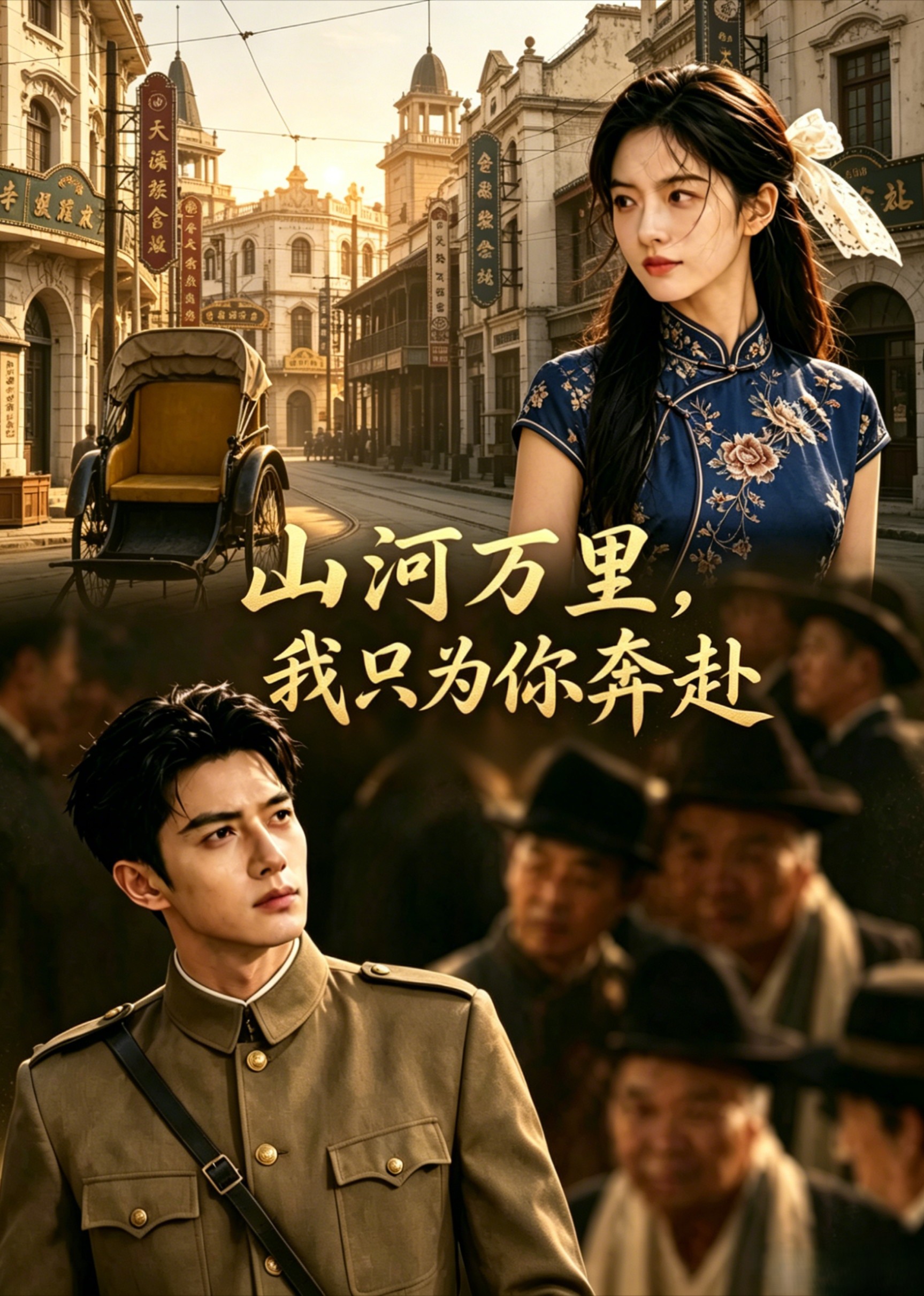 山河万里，我只为你奔赴