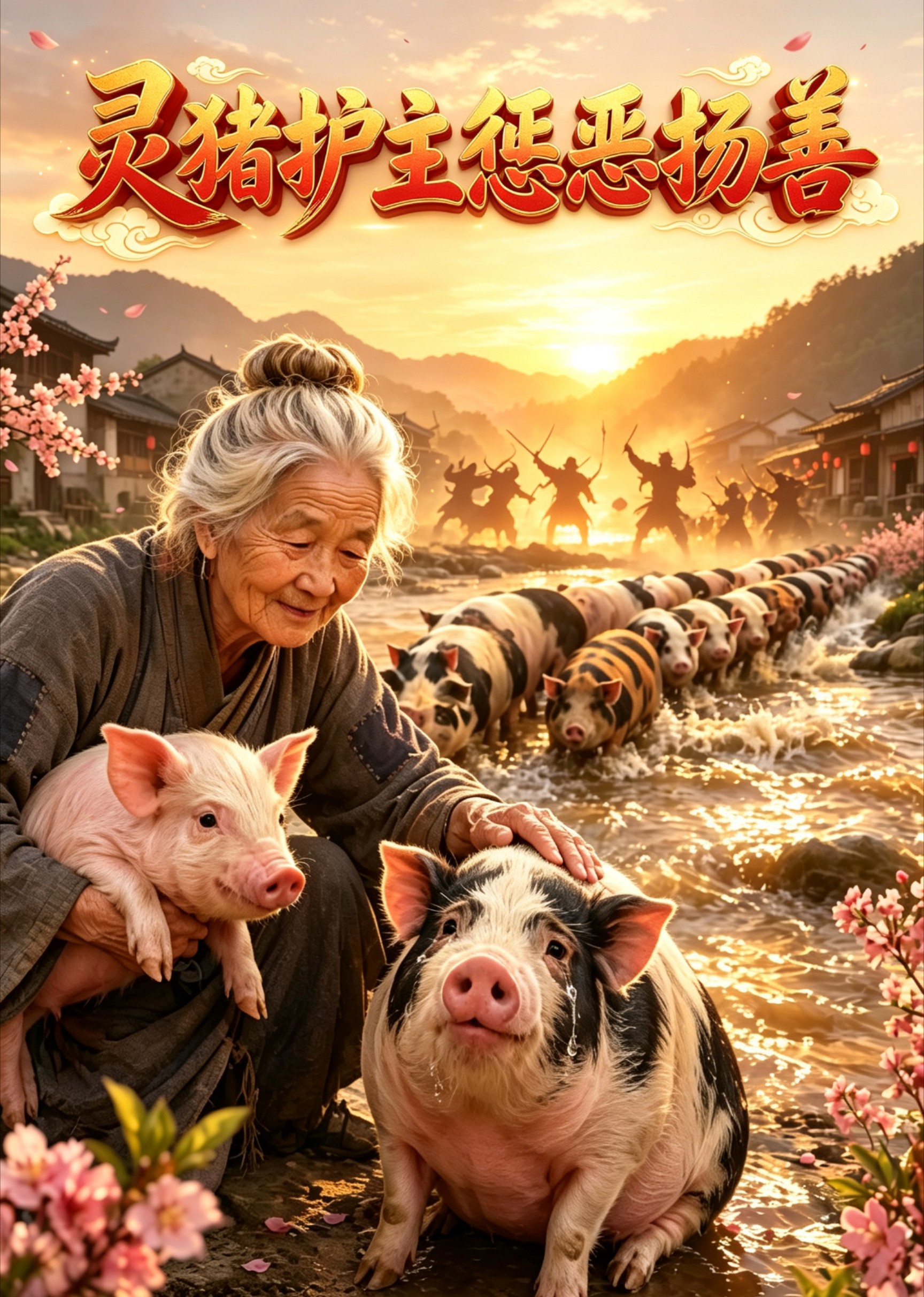灵猪护主惩恶扬善