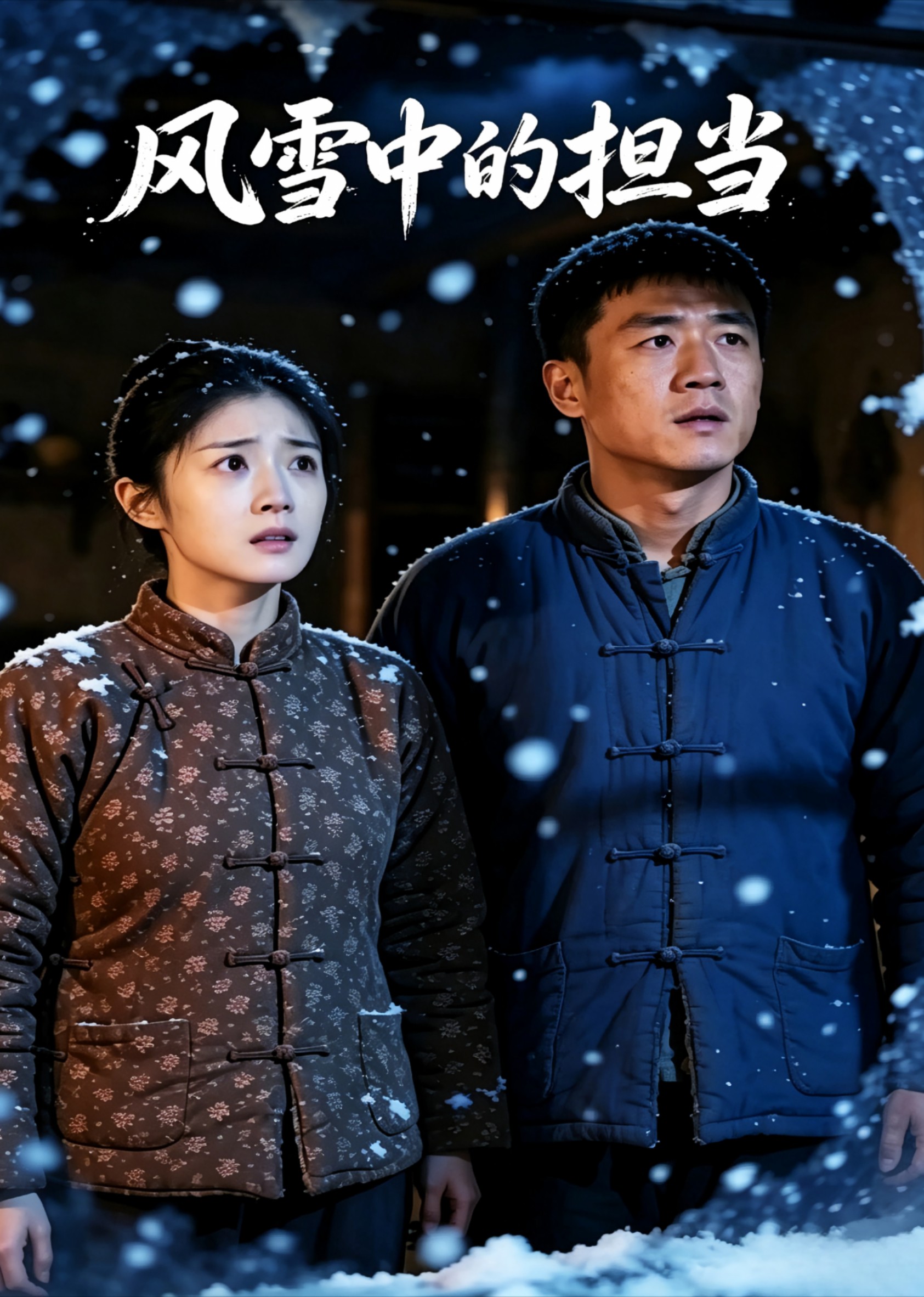 风雪中的担当