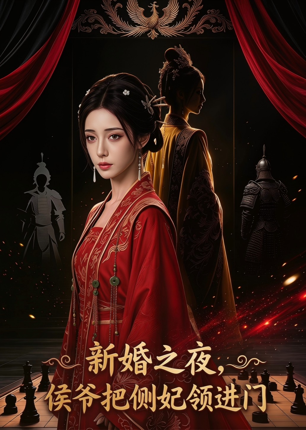 新婚之夜，侯爷把侧妃领进门