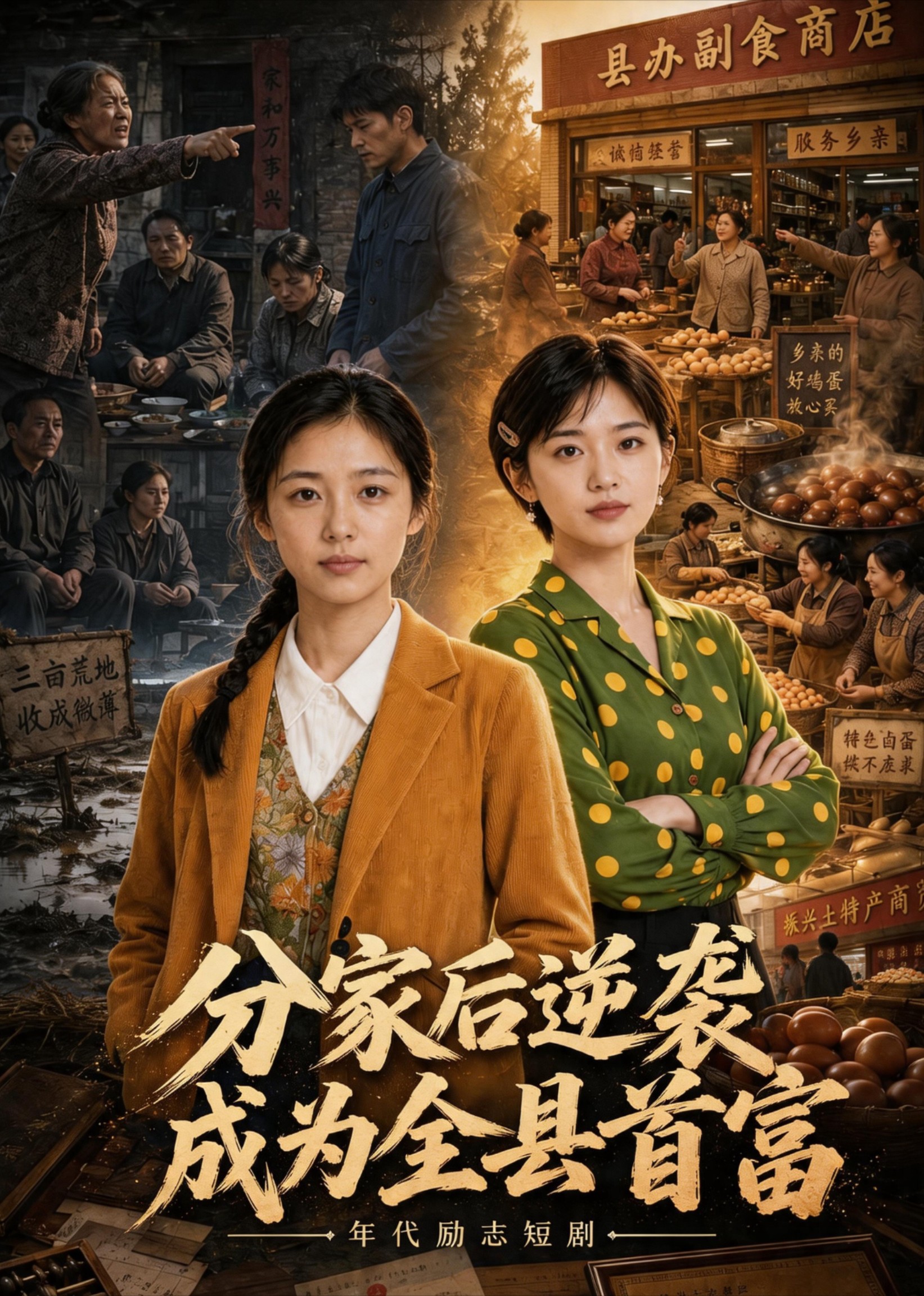 分家后逆袭成为全县首富