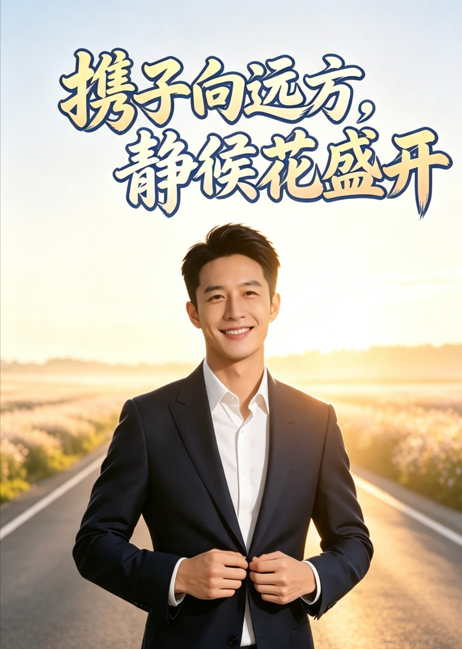 携子向远方，静候花盛开封面图