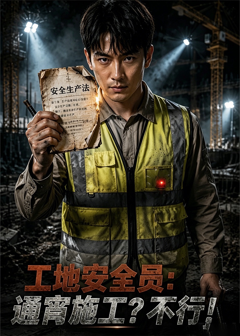 工地安全员：通宵施工？不行！
