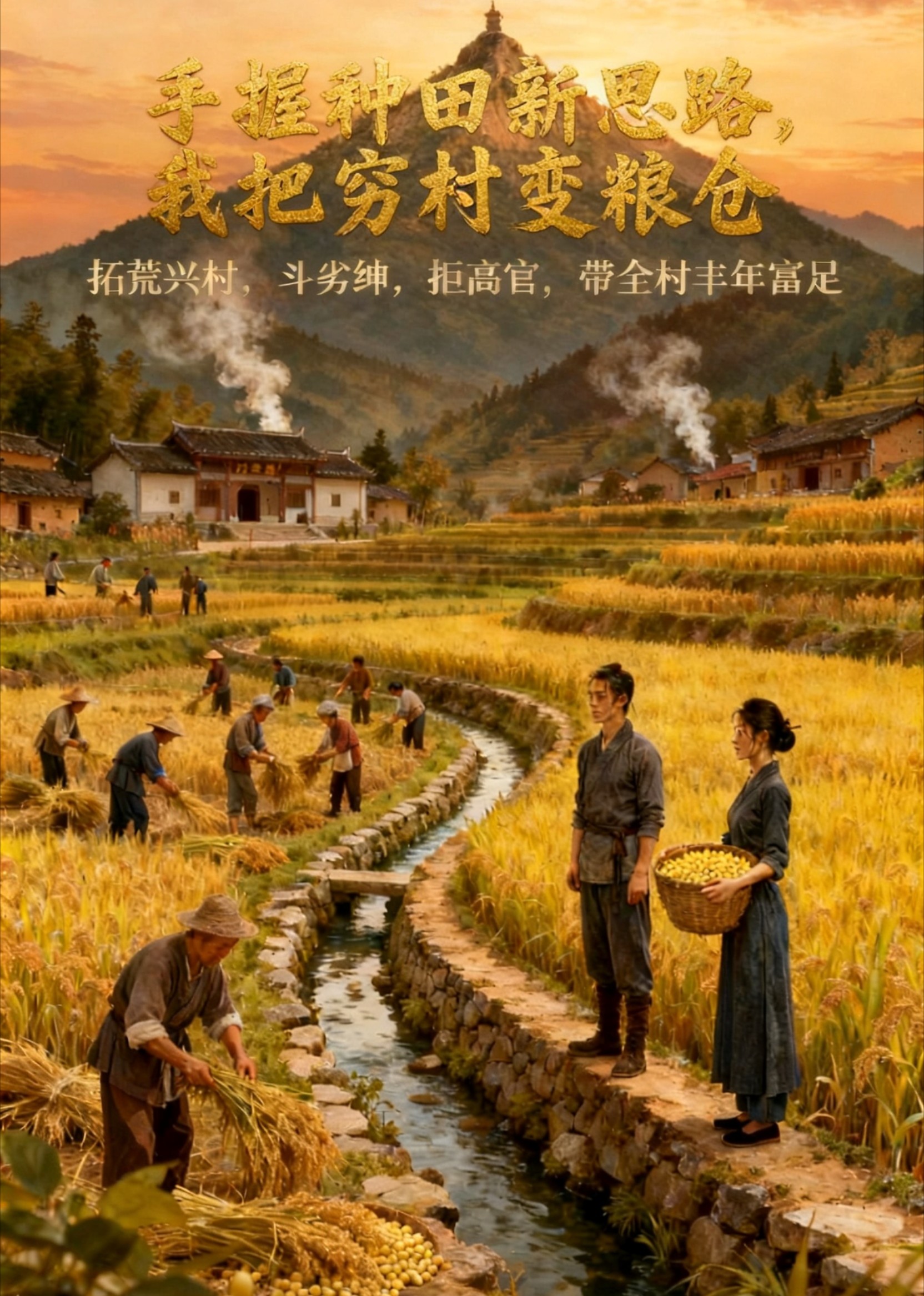 手握种田新思路，我把穷村变粮仓