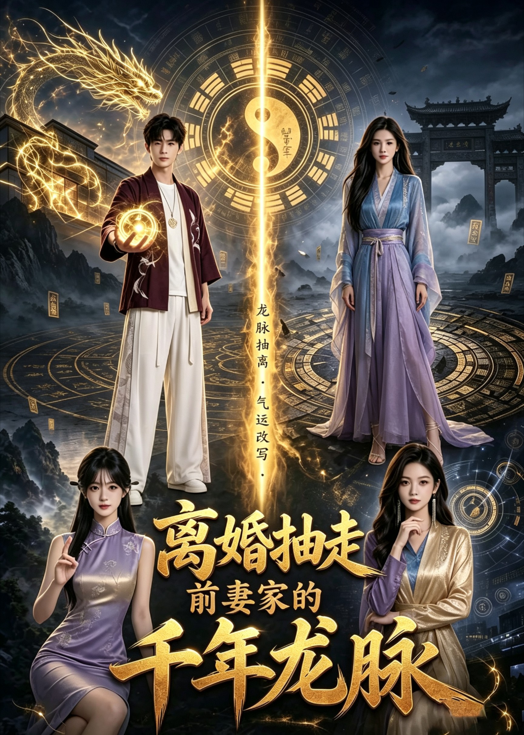 离婚抽走前妻家千年龙脉