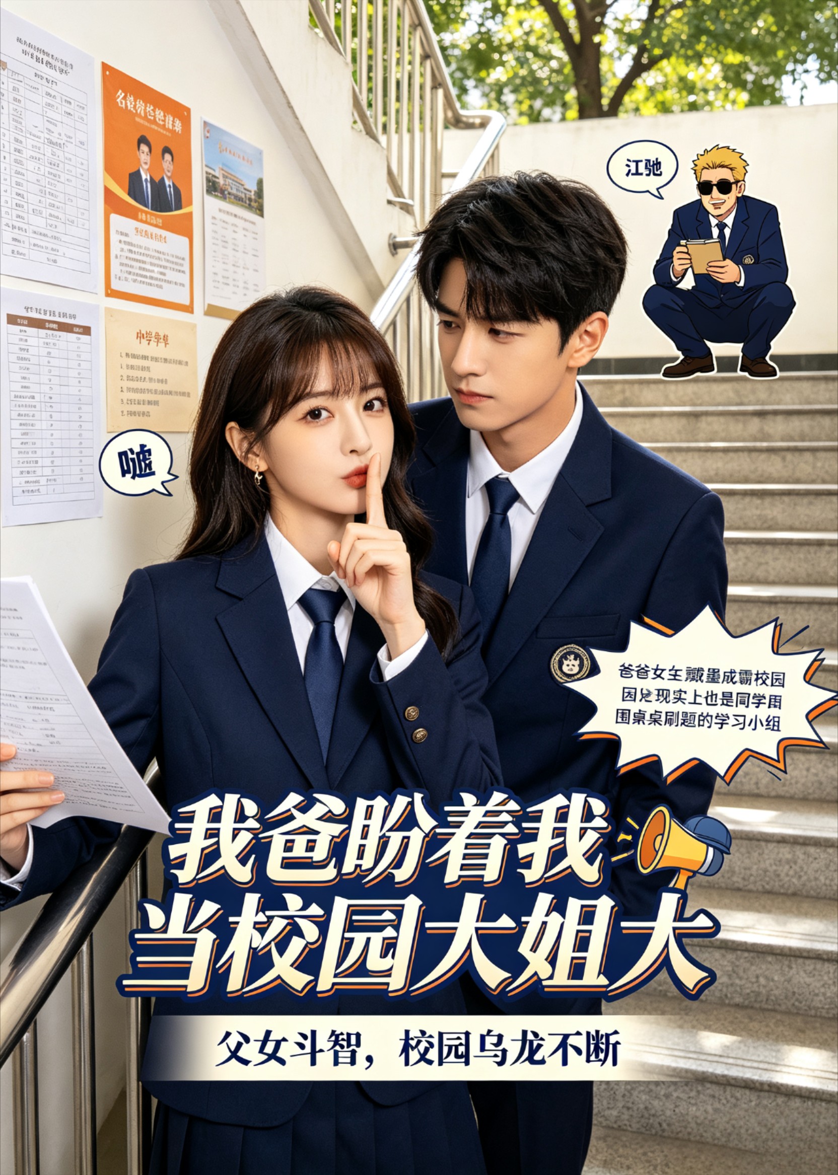 《我爸盼着我当校园大姐大》
