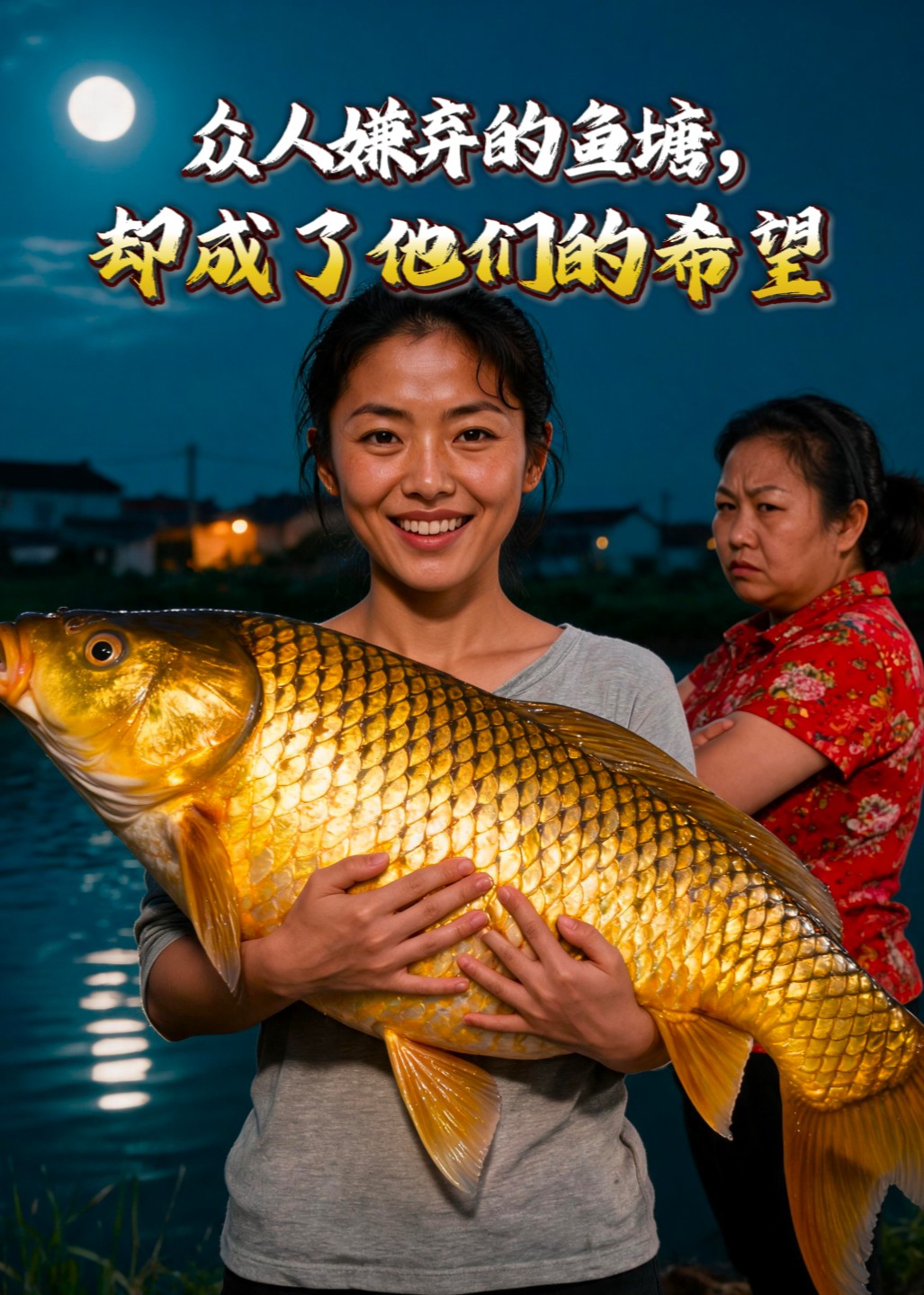 众人嫌弃的鱼塘，却成了他们的希望封面图
