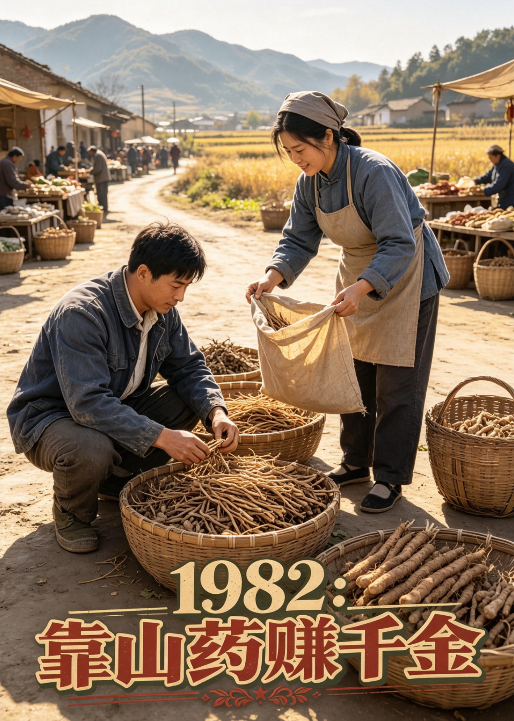1982，靠山药赚千金封面图
