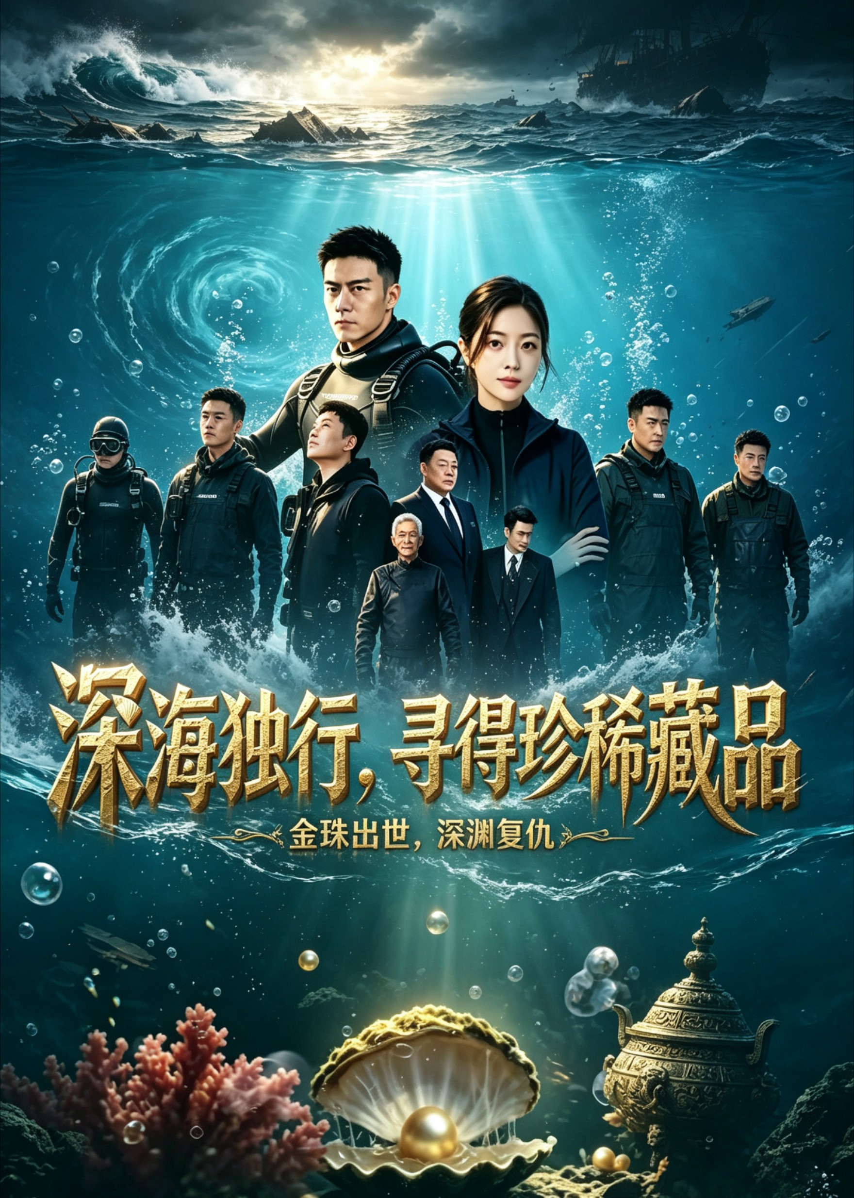 深海独行，寻得珍稀藏品