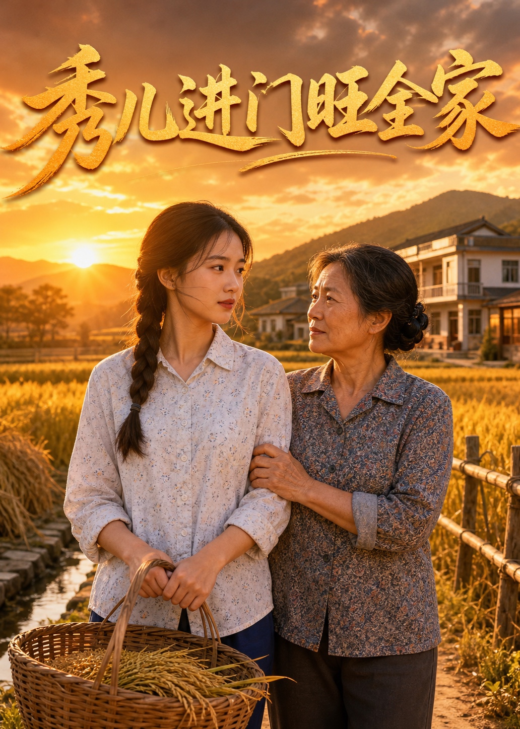 秀儿进门旺全家