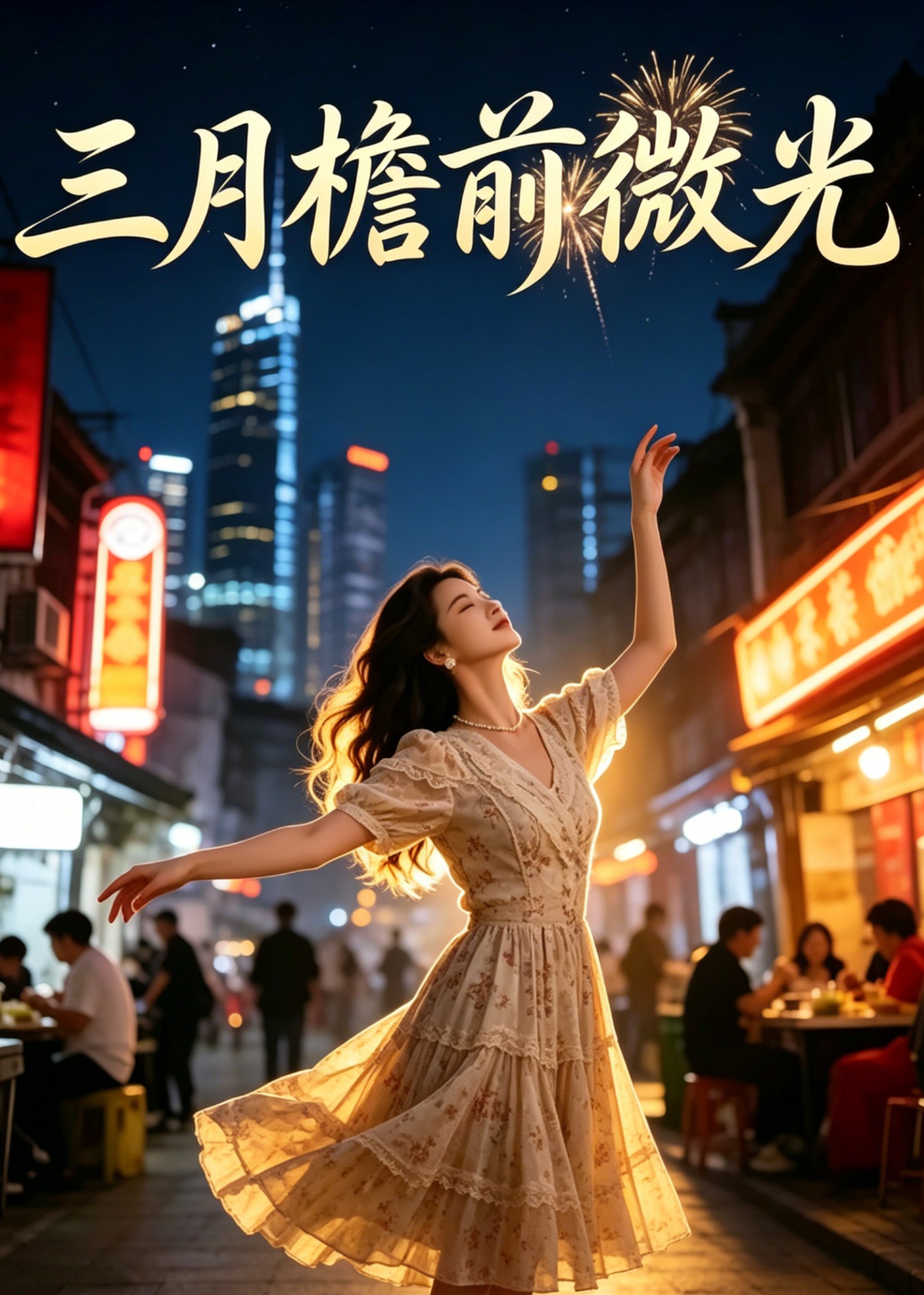 三月檐前微光