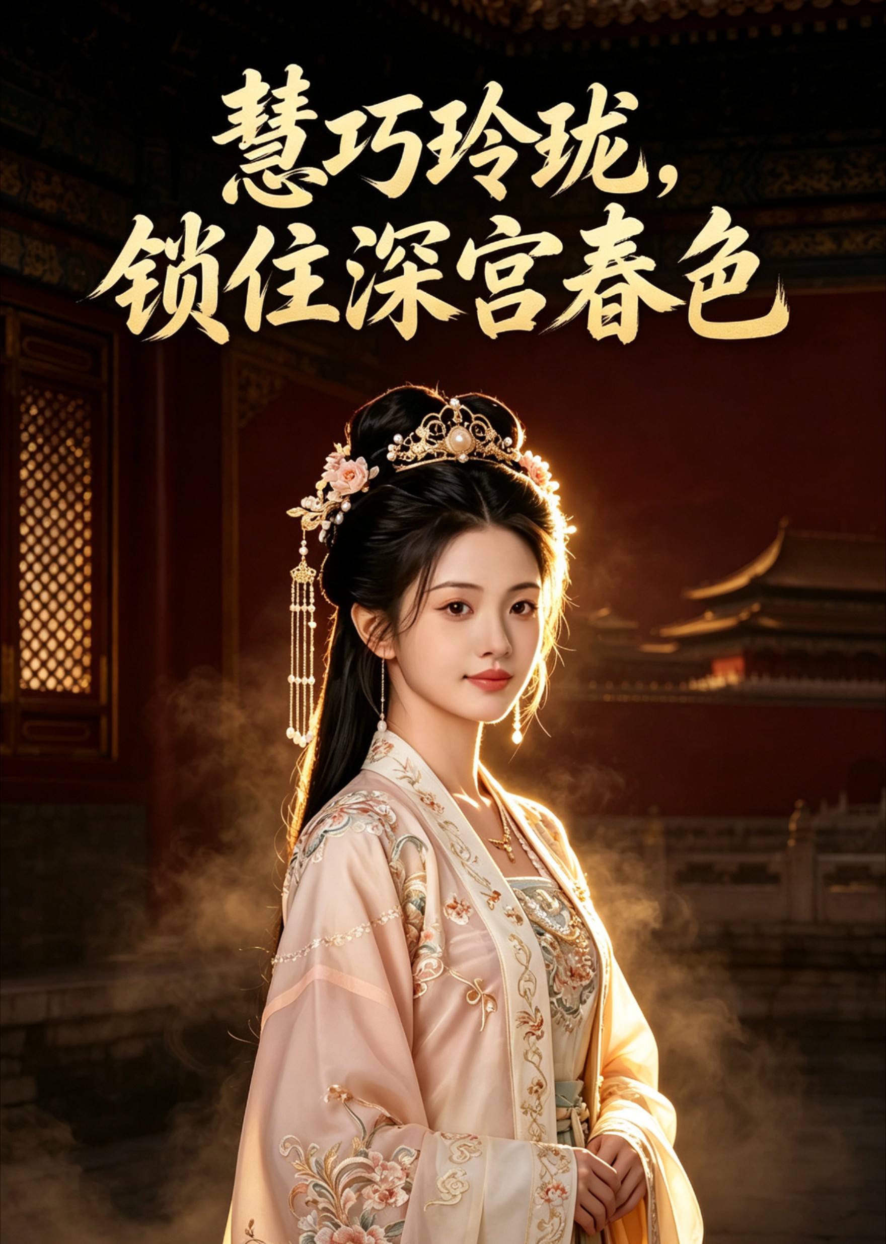 慧巧玲珑，锁住深宫春色