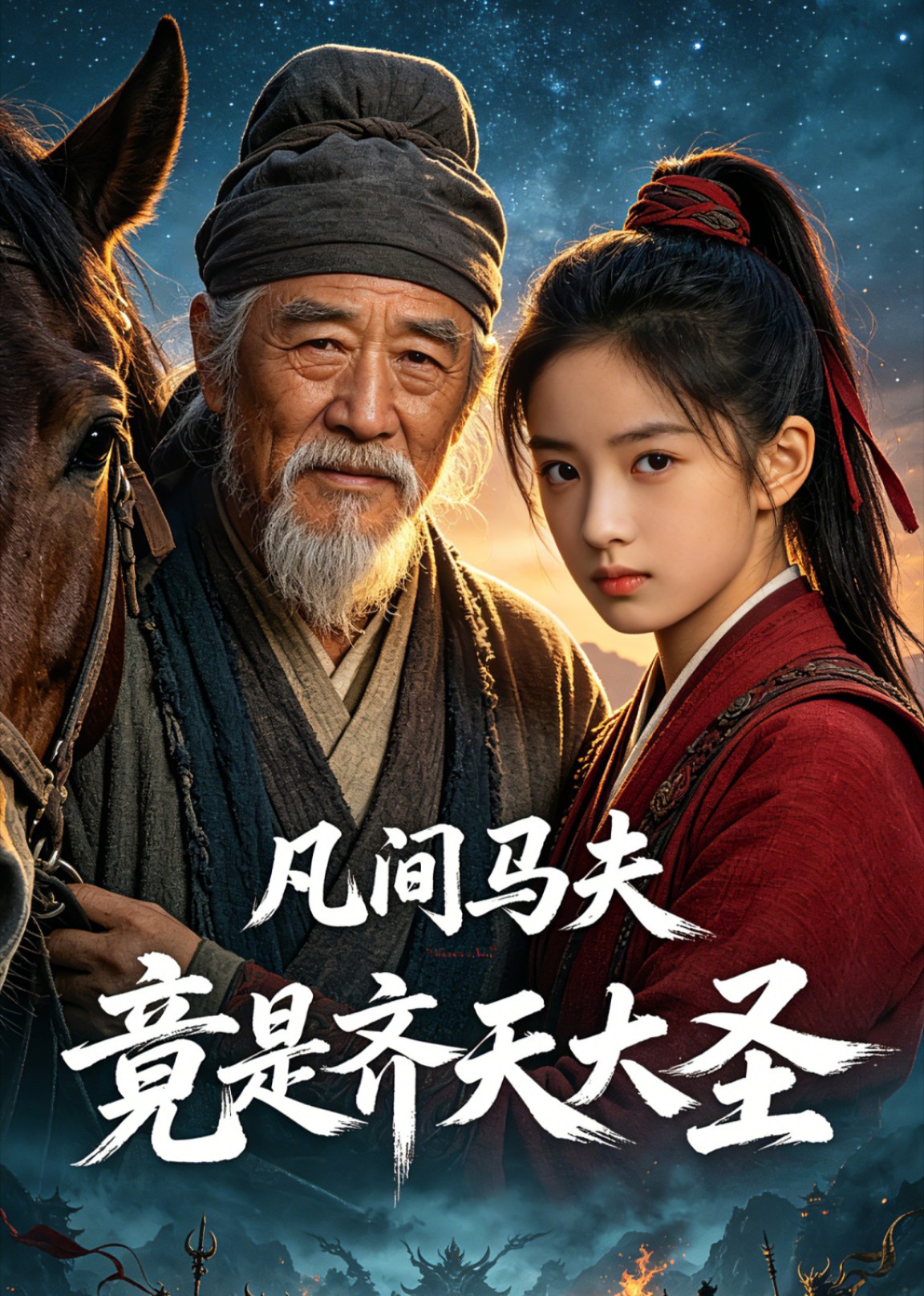 凡间马夫竟是齐天大圣封面图
