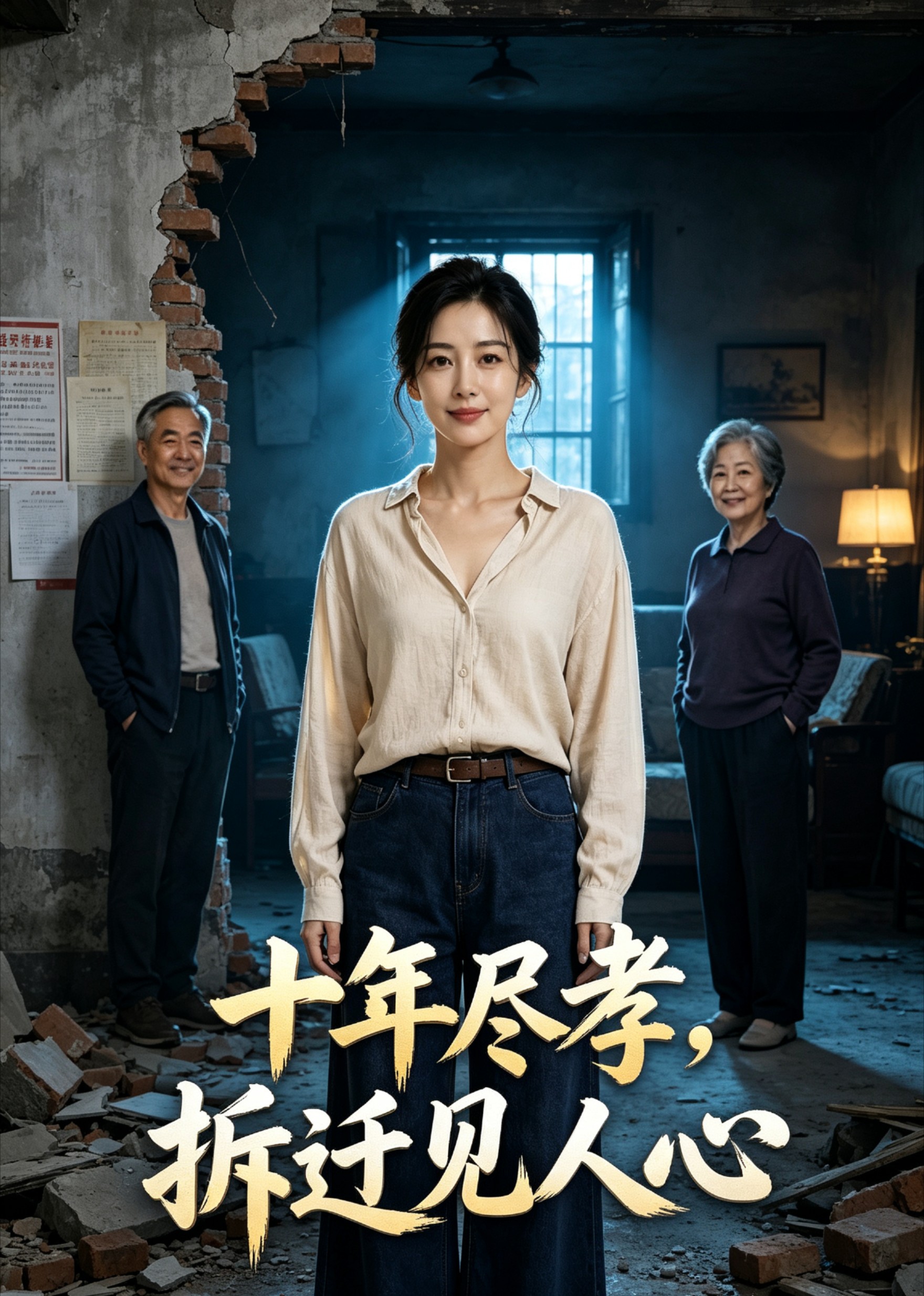 十年尽孝，拆迁见人心封面图