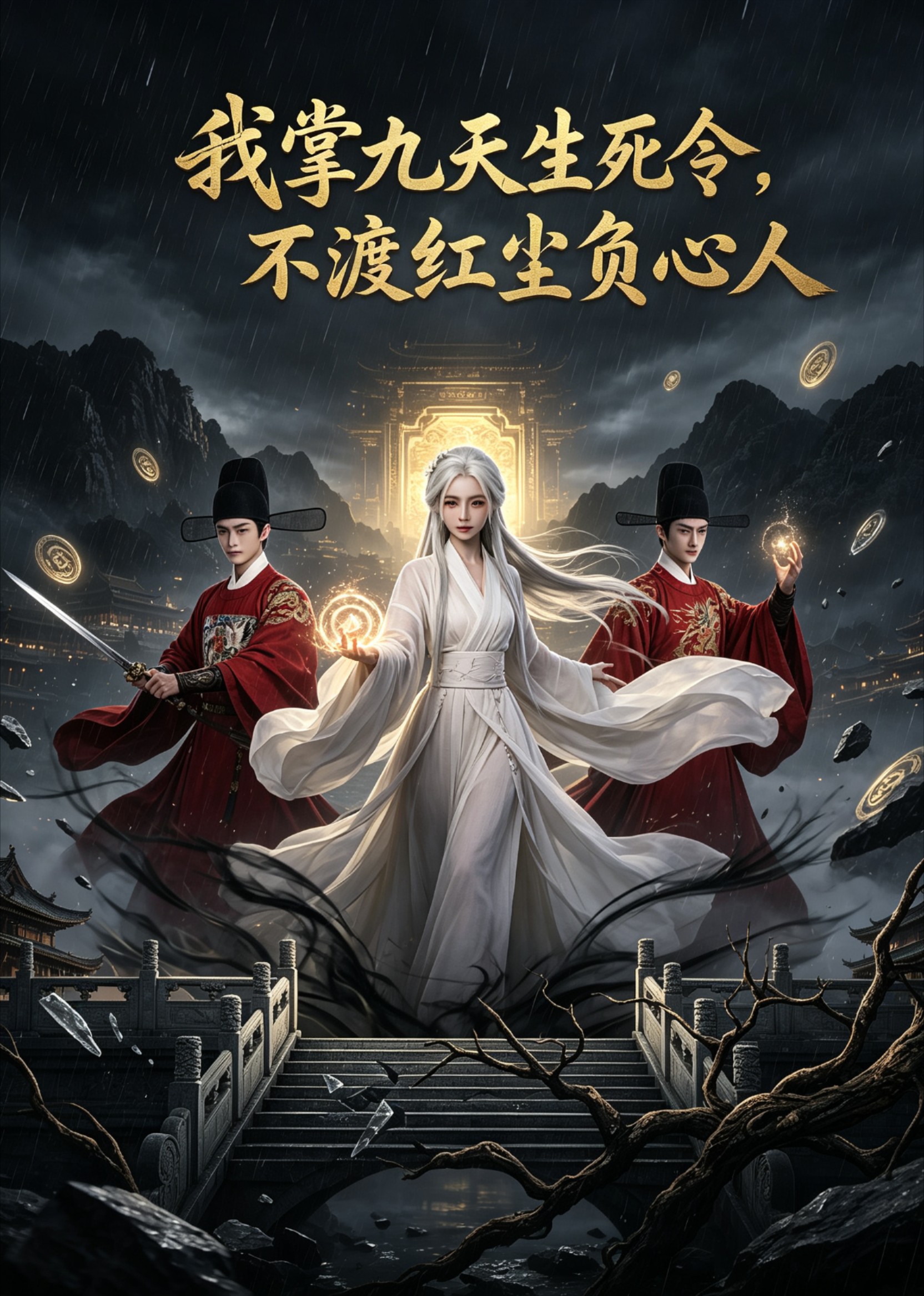 我掌九天生死令，不渡红尘负心人