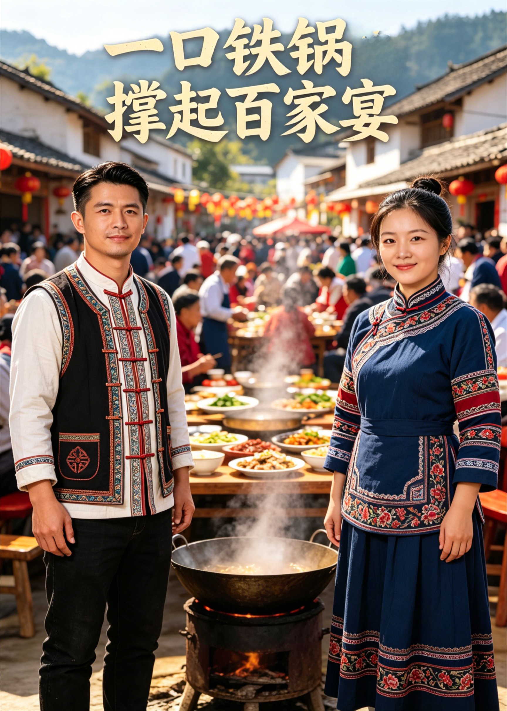 一口铁锅撑起百家宴