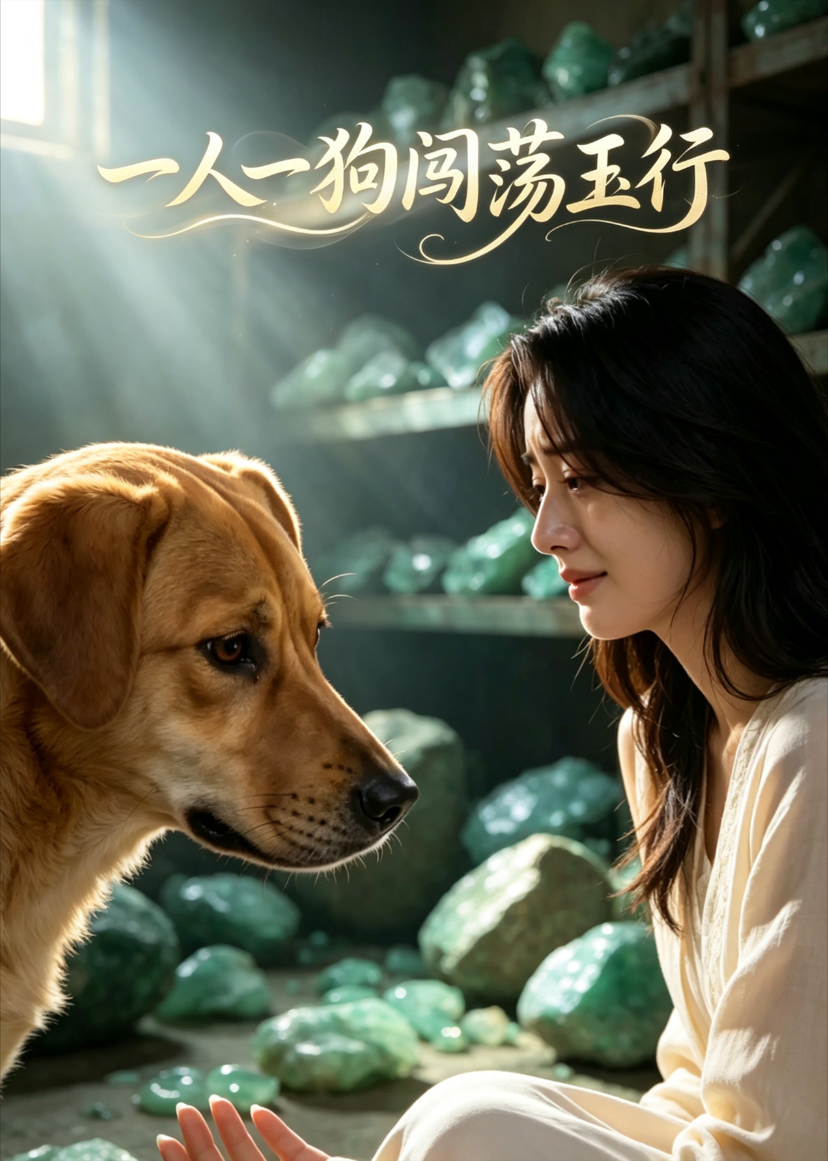 一人一狗闯荡玉行