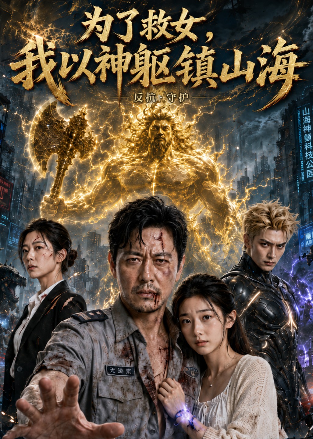 为了救女，我以神躯镇山海
