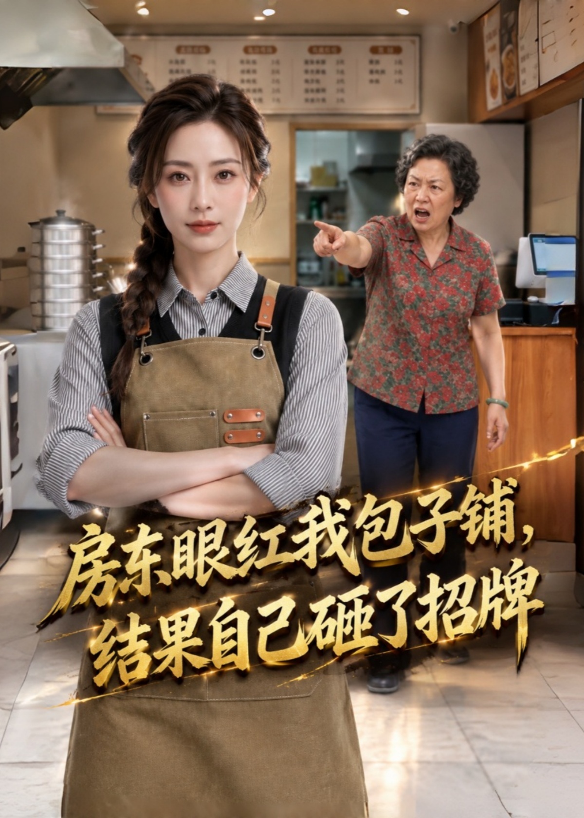 房东眼红我包子铺，结果自己砸了招牌封面图