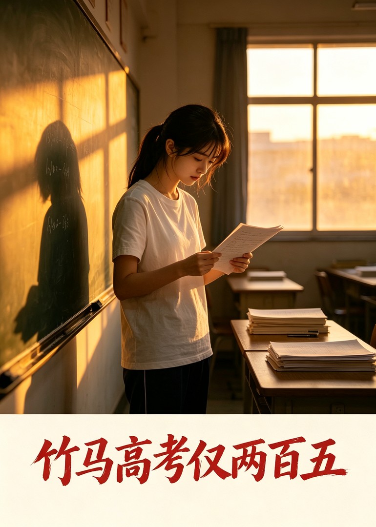 竹马高考仅两百五
