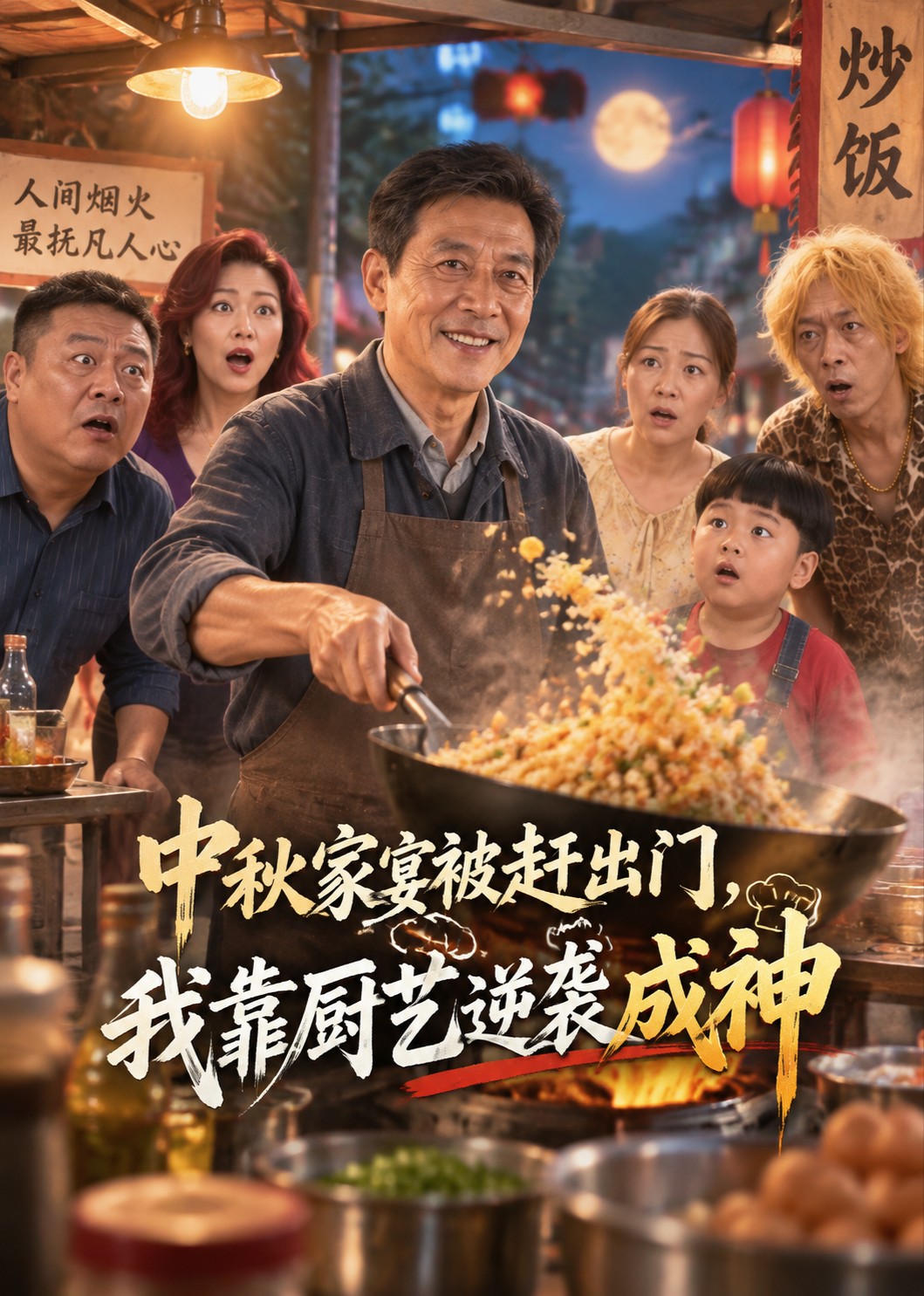 中秋家宴被赶出门，我靠厨艺逆袭成神