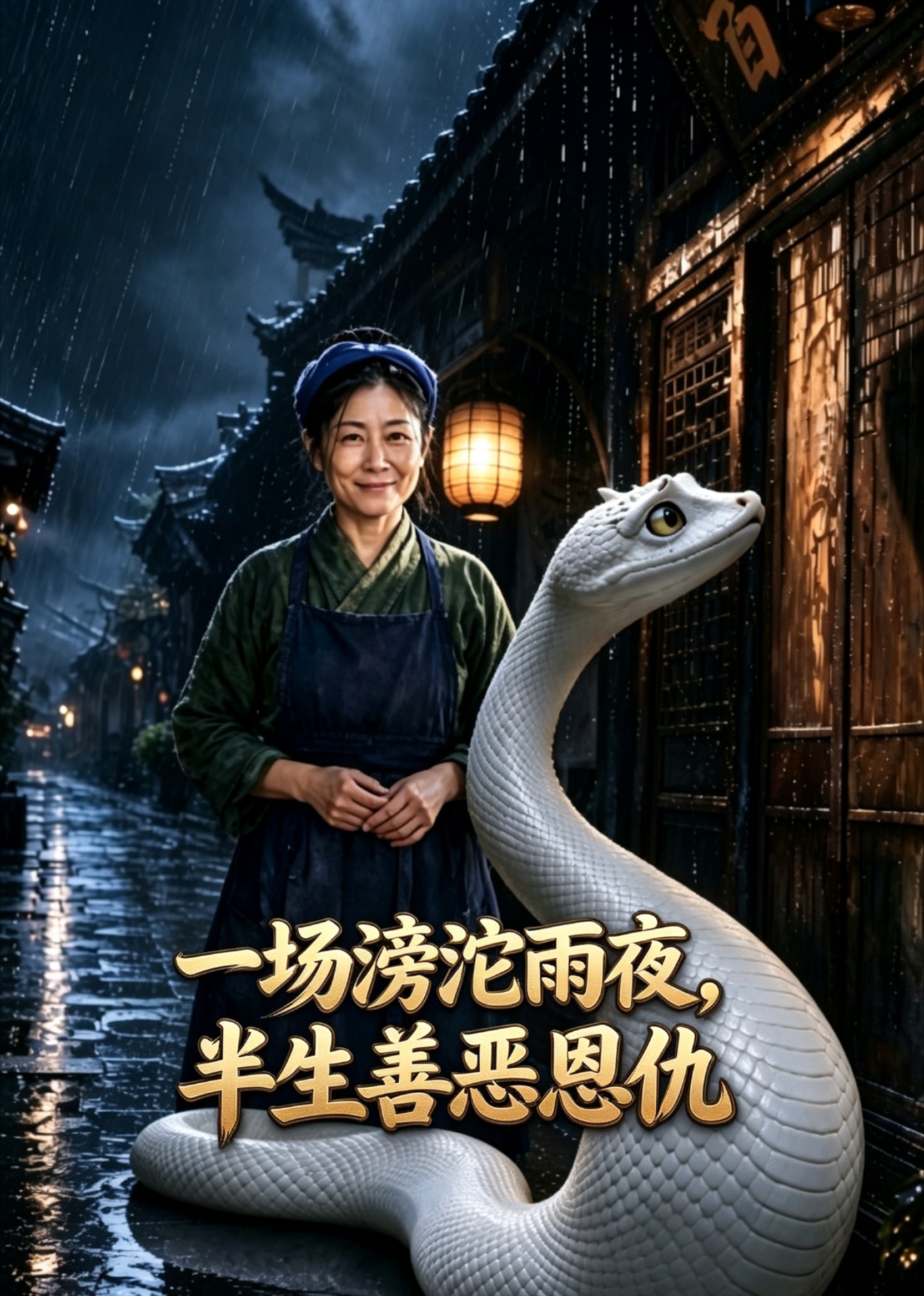 一场滂沱雨夜，半生善恶恩仇封面图