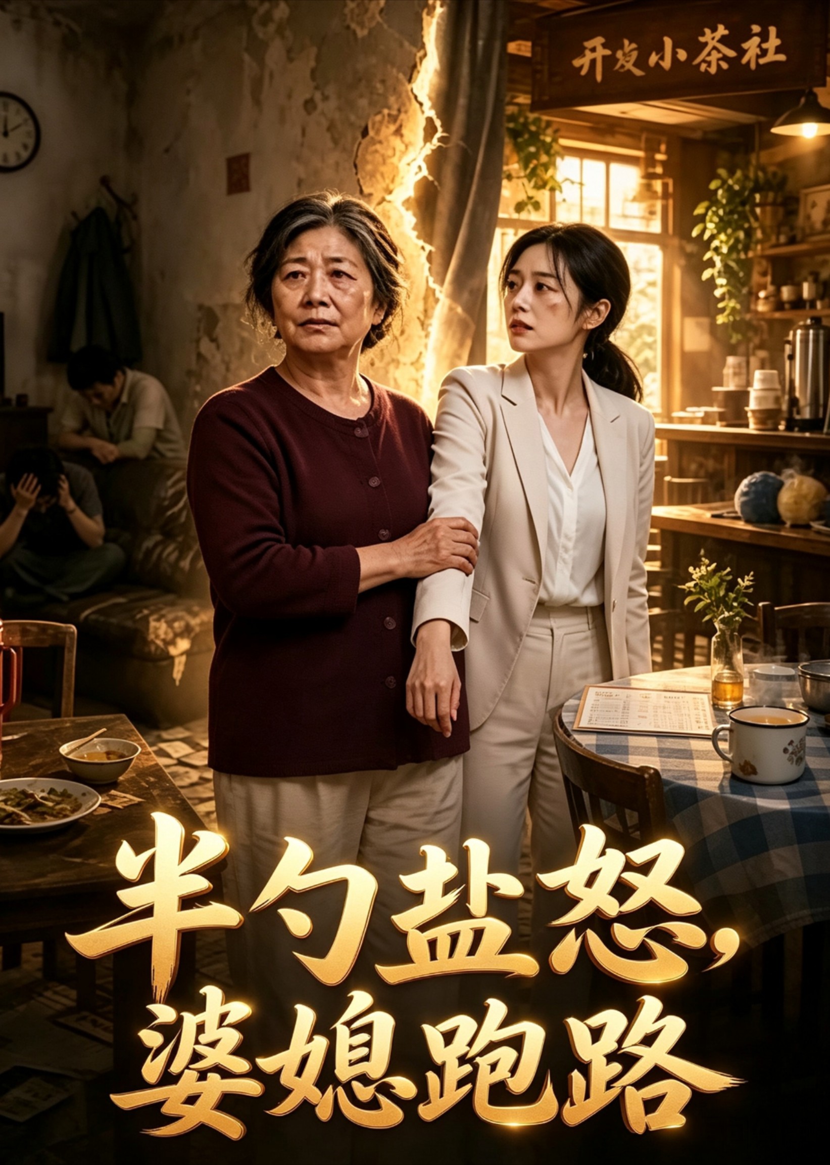 半勺盐怒，婆媳跑路