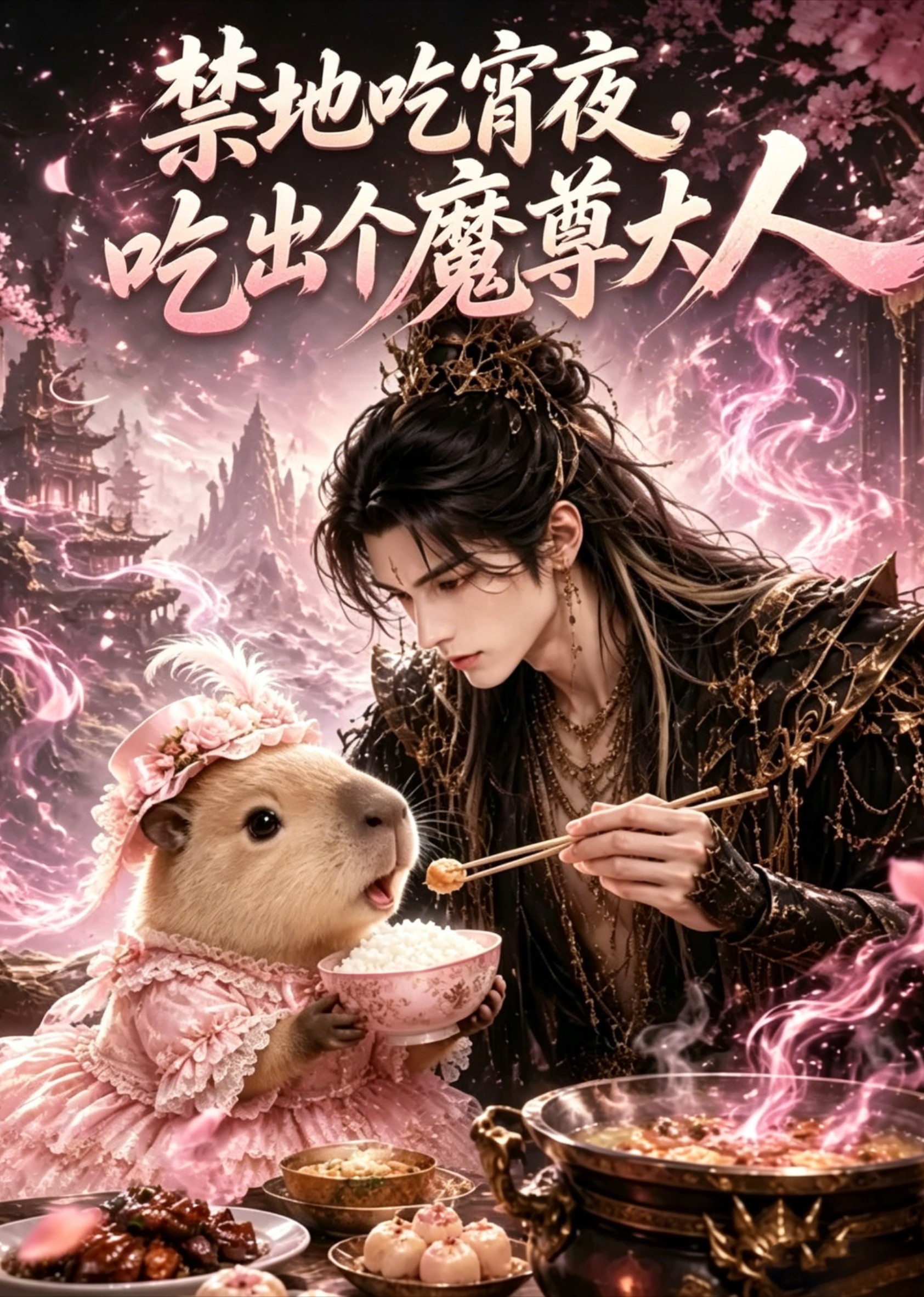 禁地吃宵夜，吃出个魔尊大人