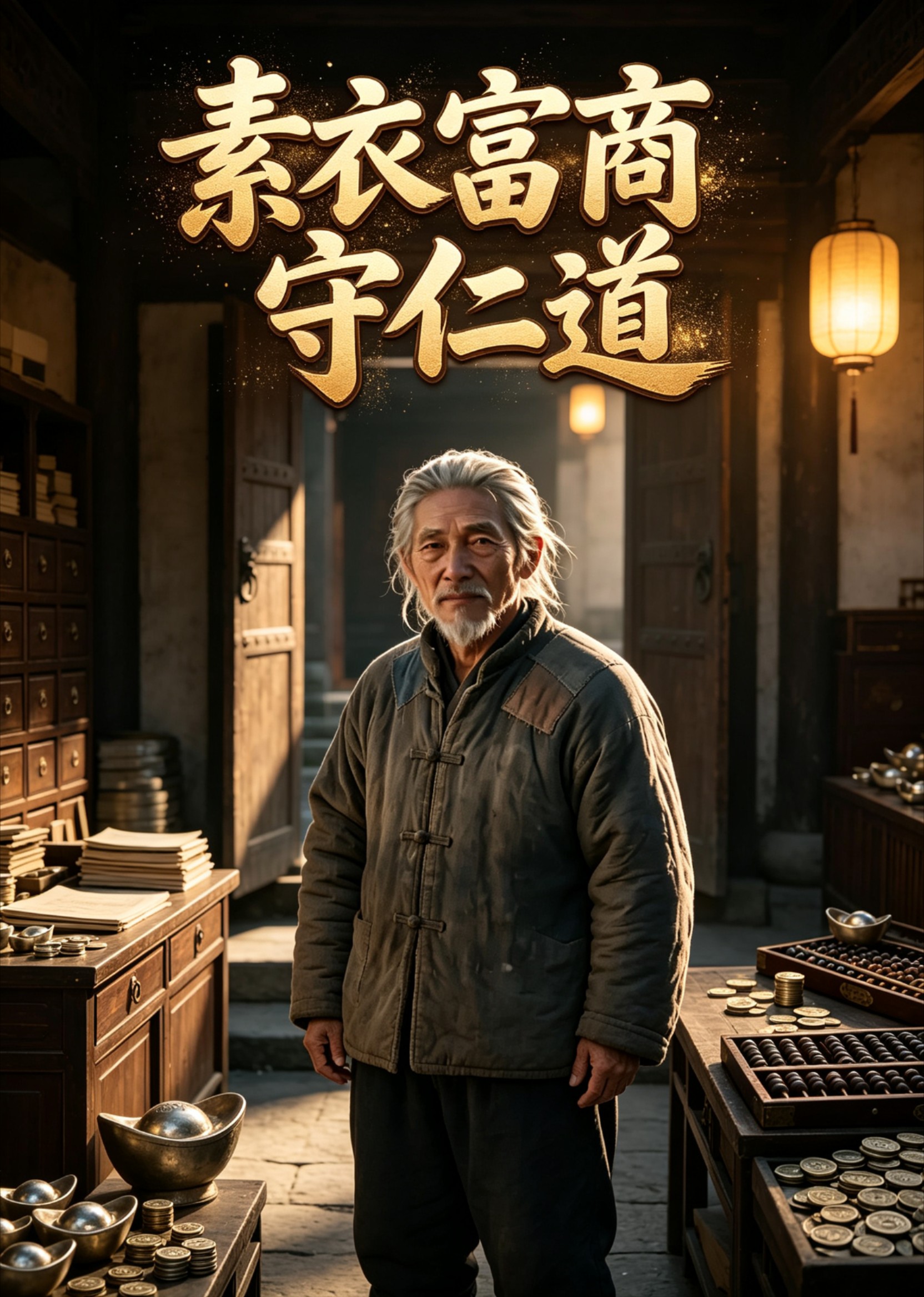素衣富商守仁道