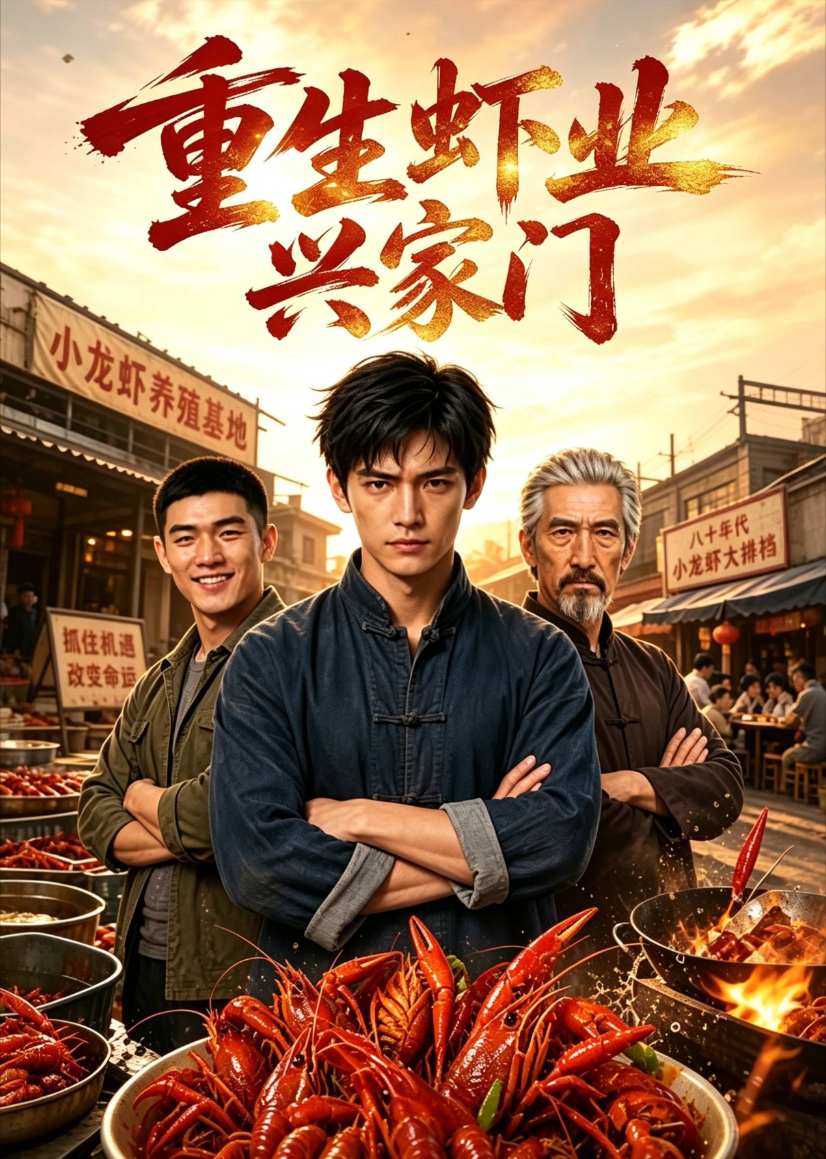 重生虾业兴家门封面图