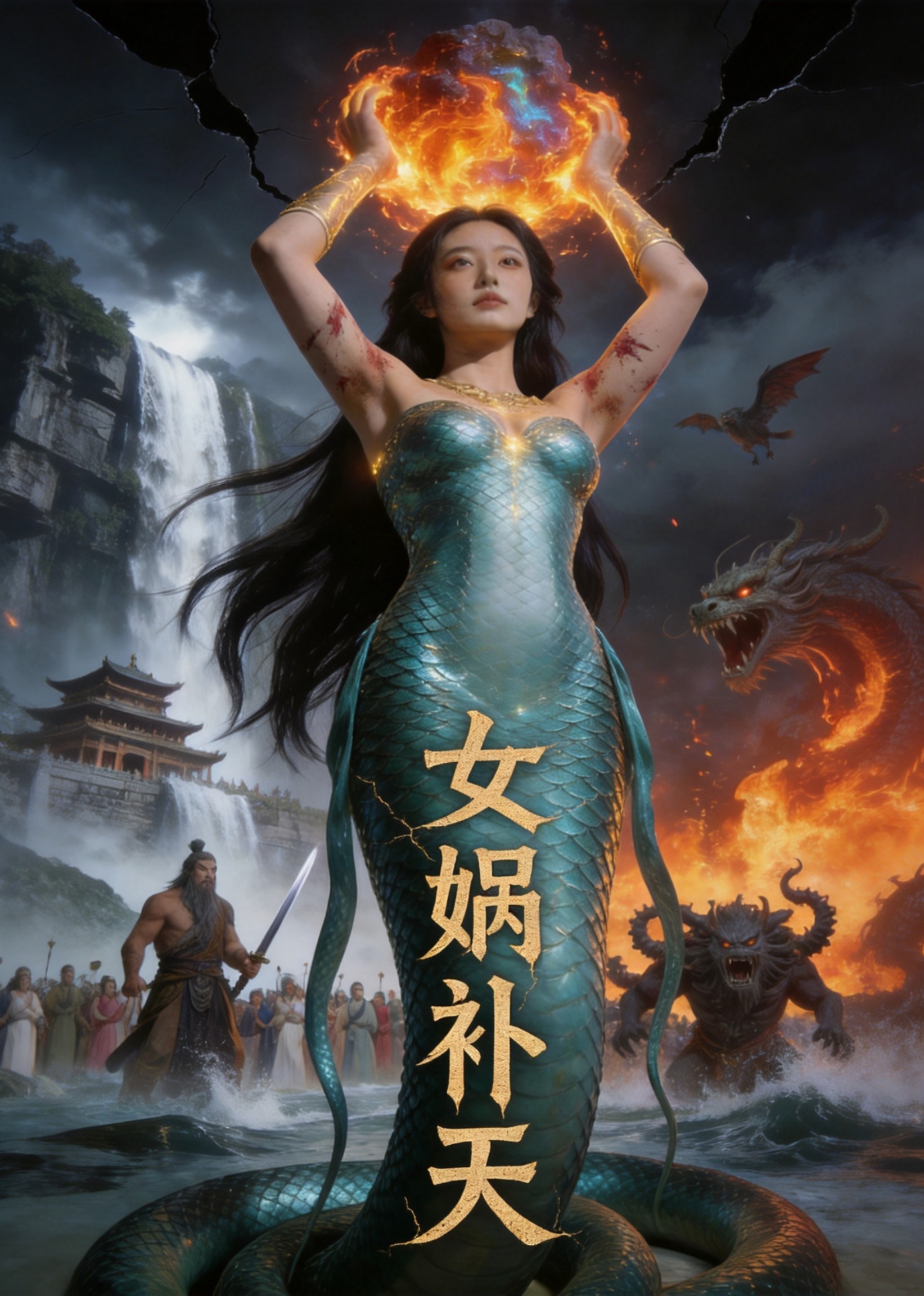 女娲补天封面图