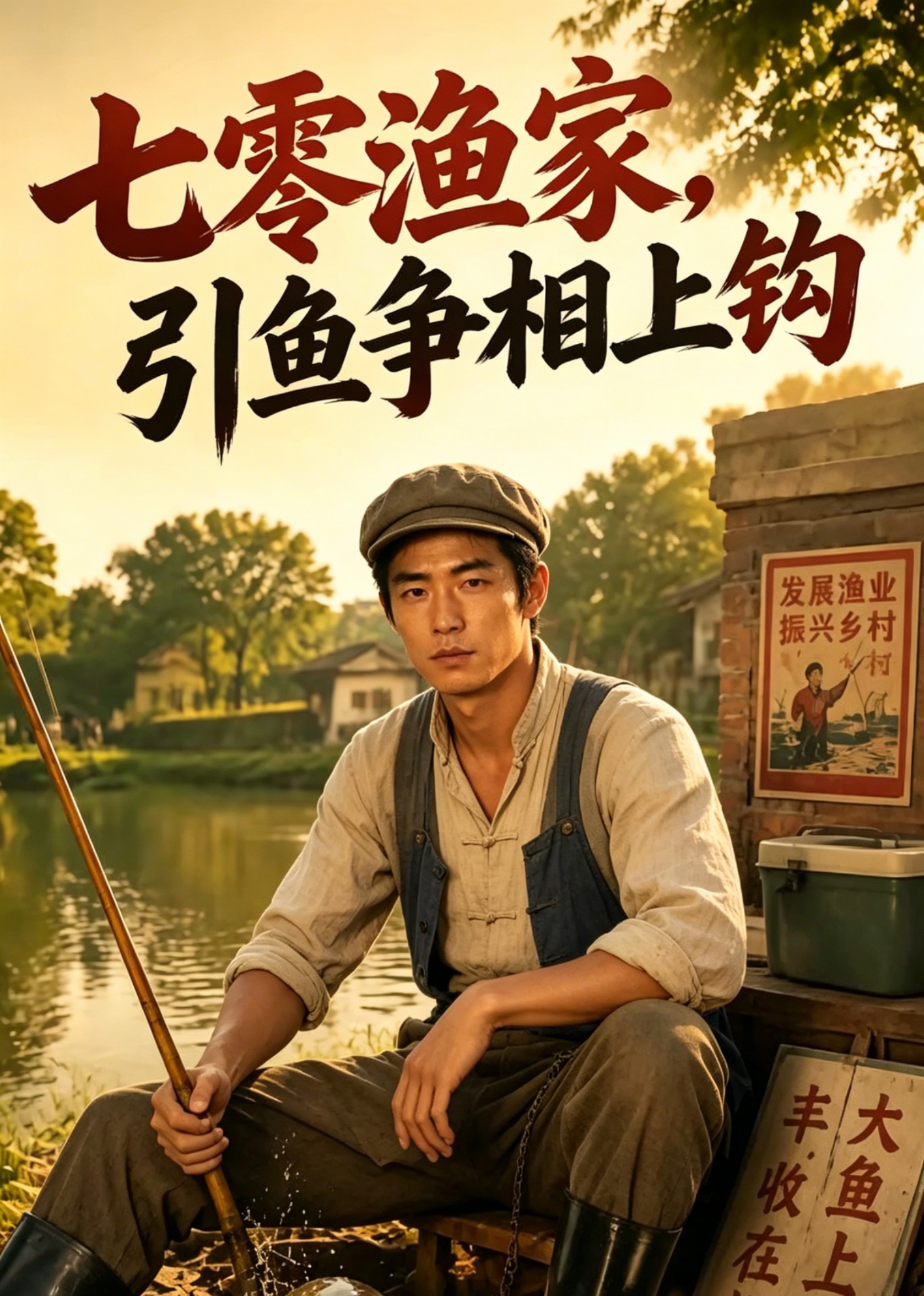 七零渔家，引鱼争相上钩