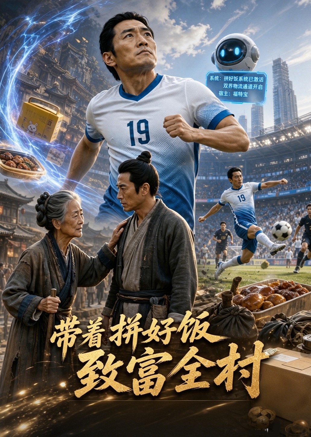 带着拼好饭致富全村